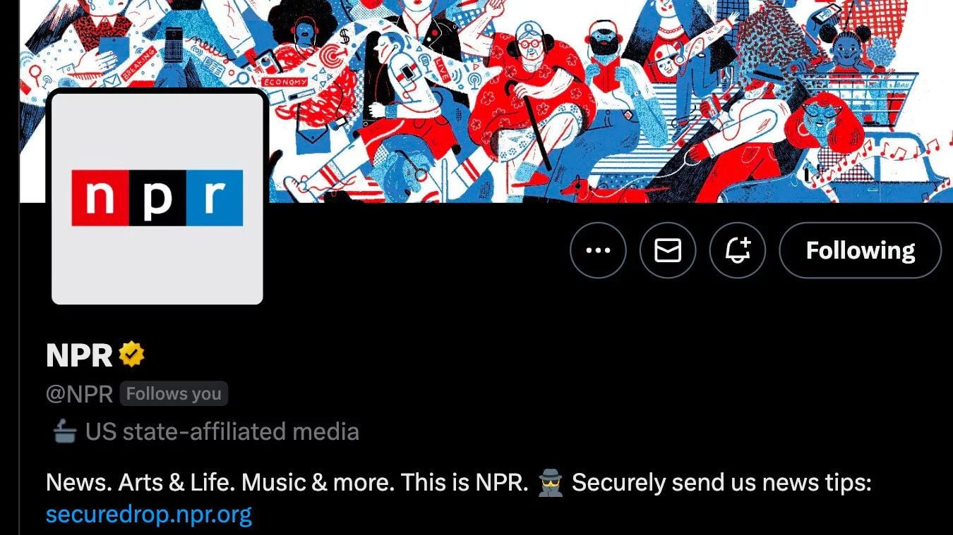 Twitter Labels NPR ‘State-Affiliated Media’ In Musk's Latest Taunt at Mainstream Press