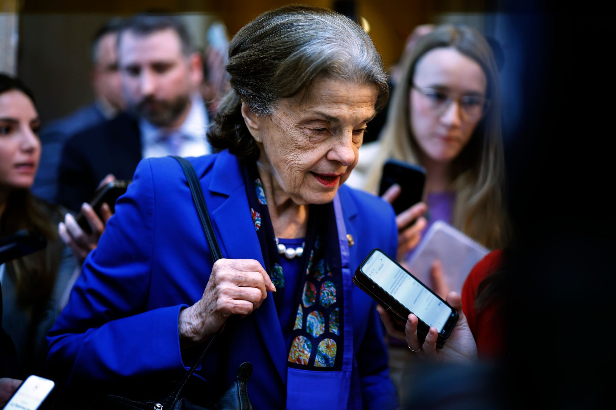 Feinstein (Absently) Issues Defiant Statement as NY Times Editorial Board Calls For Her Resignation