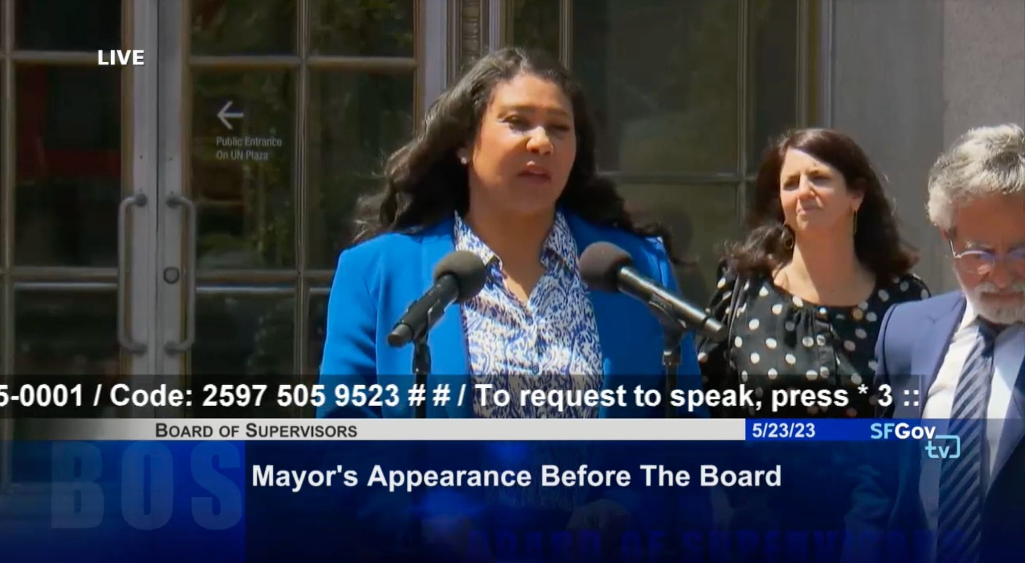 Breed and Supervisors Heckled and Shouted Down at Press Conference On U.N. Plaza Drug-Dealing