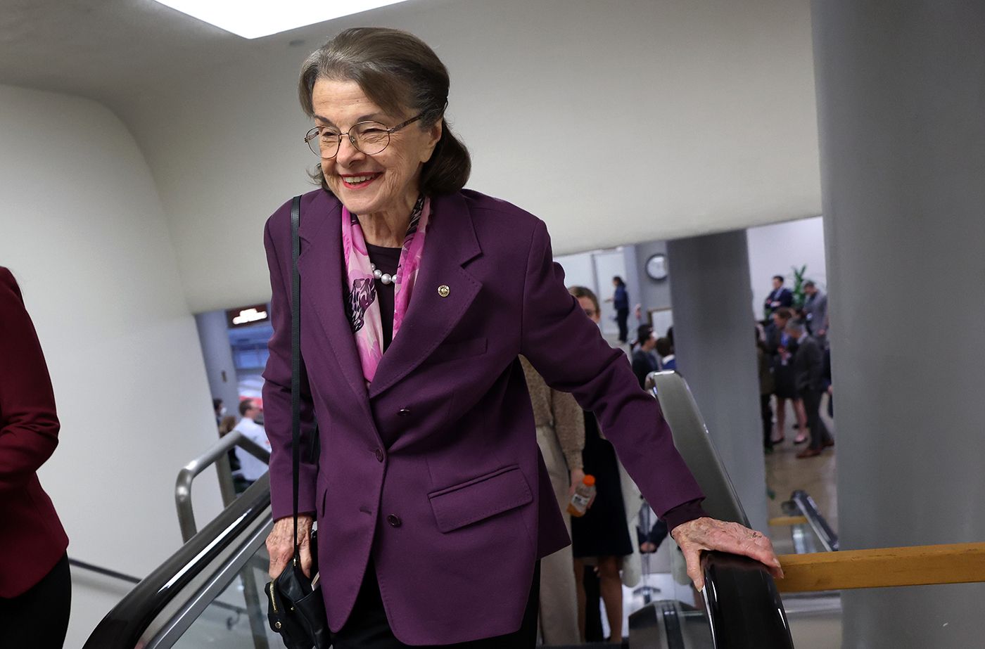 Sen. Dianne Feinstein Reportedly on Plane Back to D.C.
