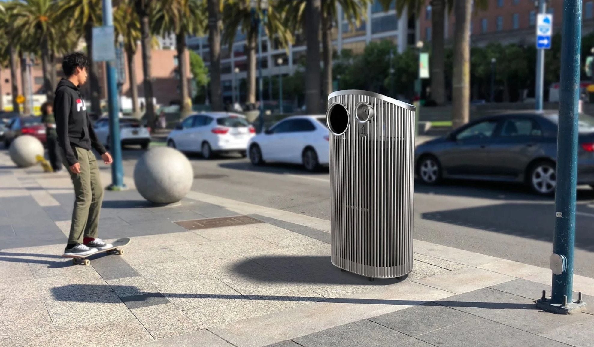 Incredibly Pricey Trash Can Drama Returns, City Hall Committee Halts New Cans' Approval
