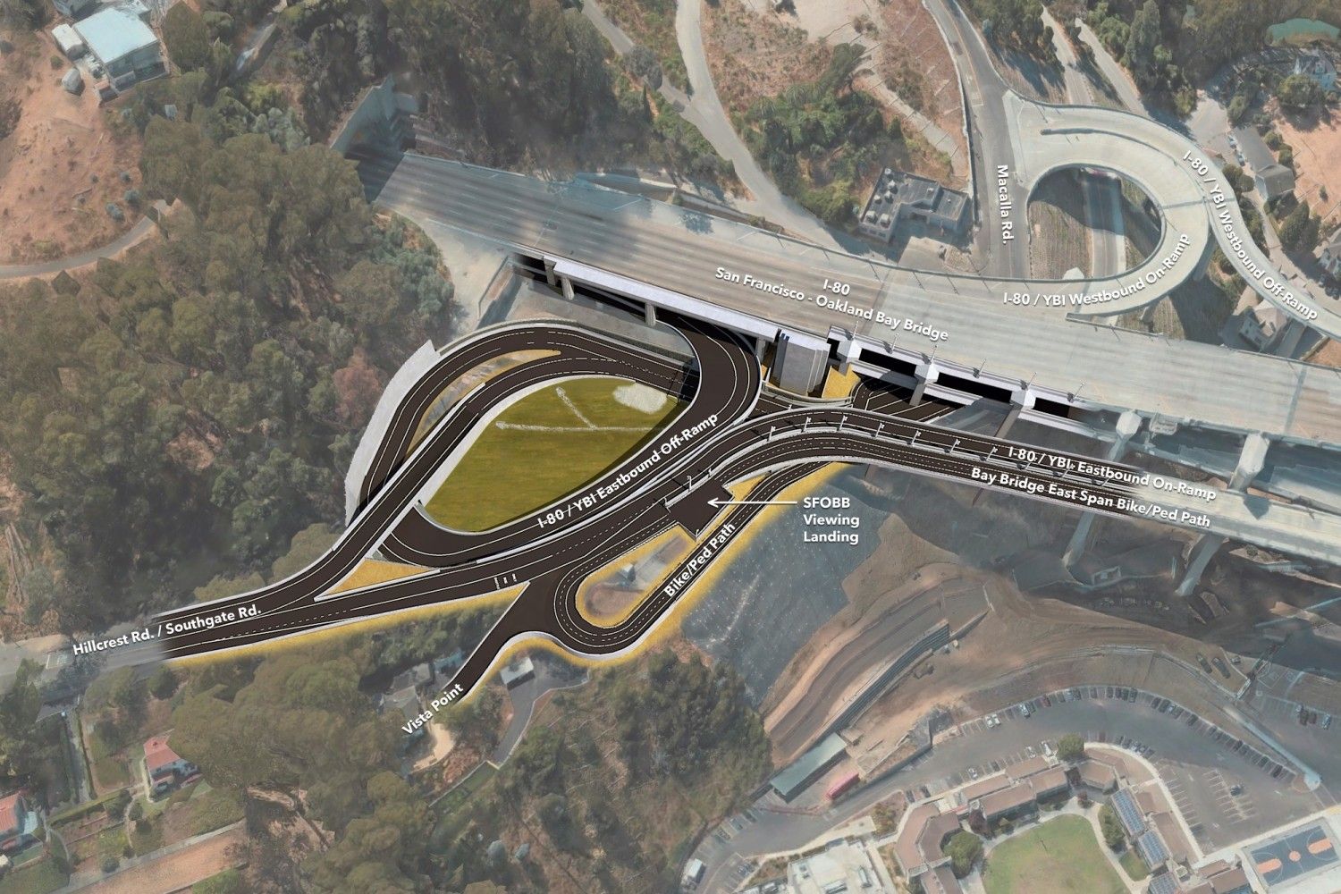 The Bay Bridge Is Getting a New Yerba Buena Island Off-Ramp, Opening On Sunday