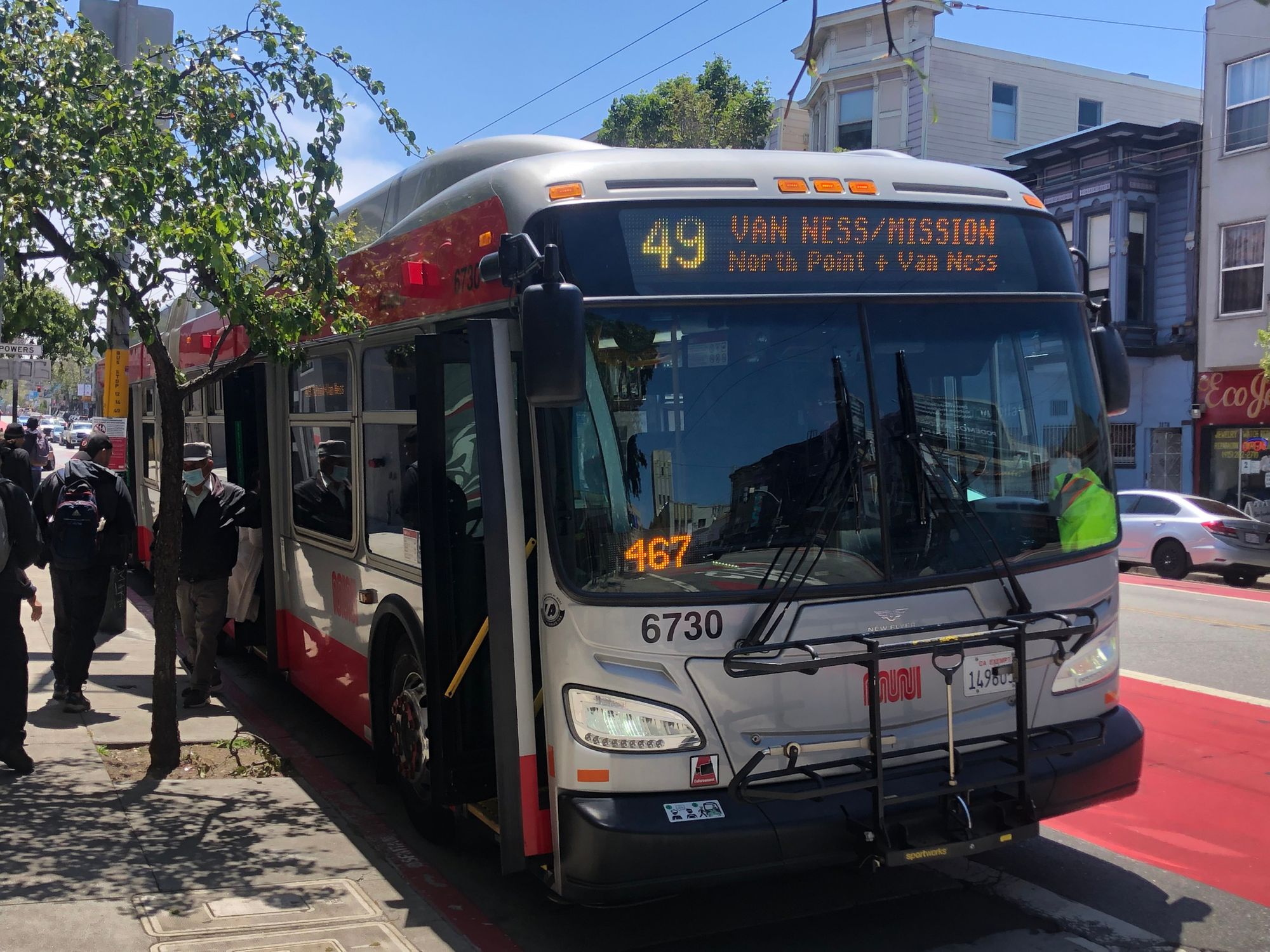 Both the 49-Van Ness and 22-Fillmore Have Seen Their Ridership Surge Beyond Pre-Pandemic Levels