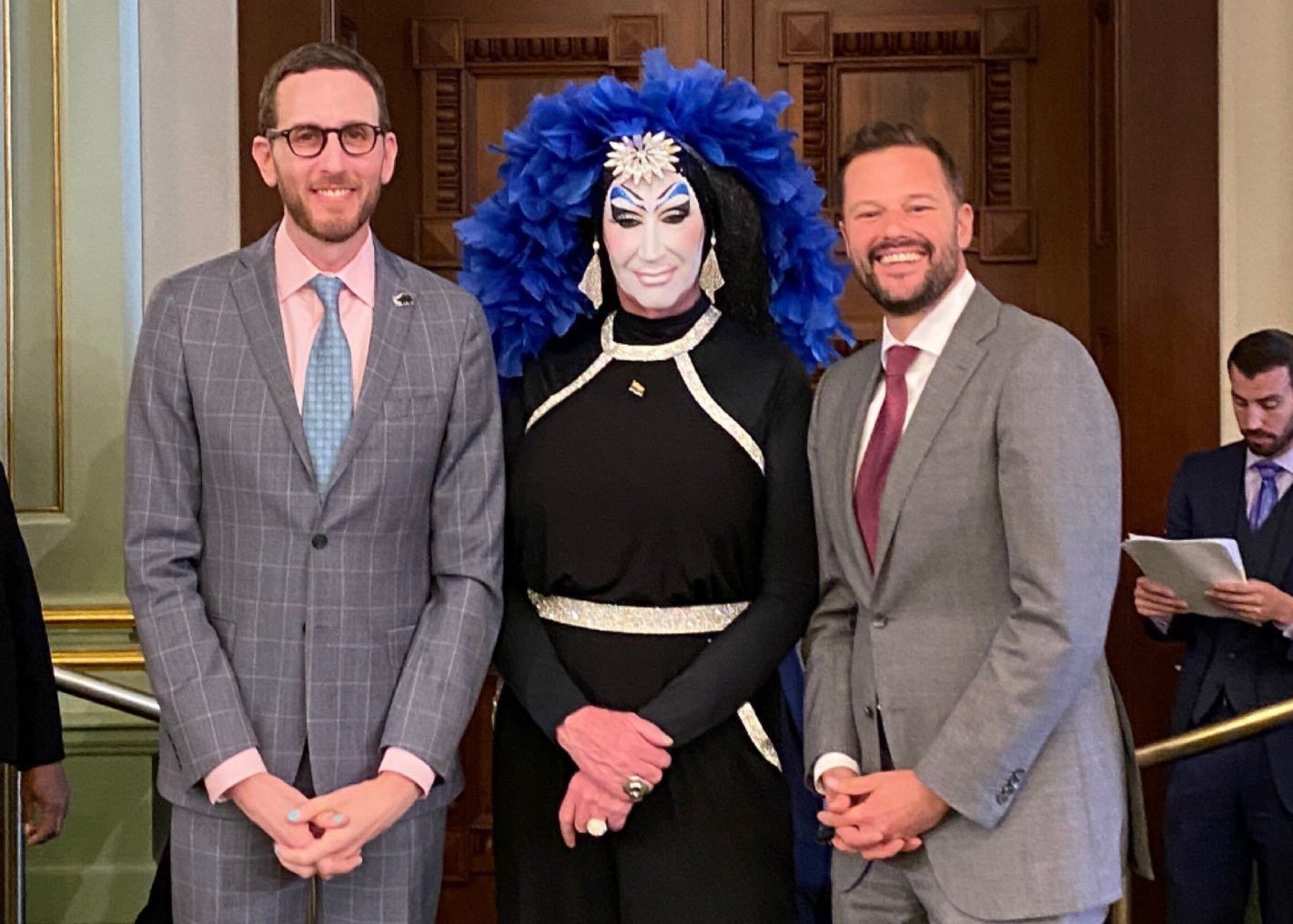 Sister Roma Honored In State Capitol For Pride Month, Despite GOP Lawmakers Throwing A Fit