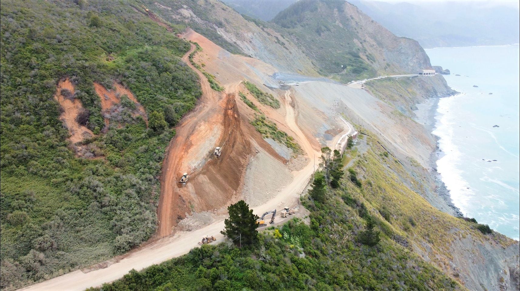 Big Sur Likely to Be Inaccessible From Highway 1 From the South Through the Summer as Cleanup Work Continues