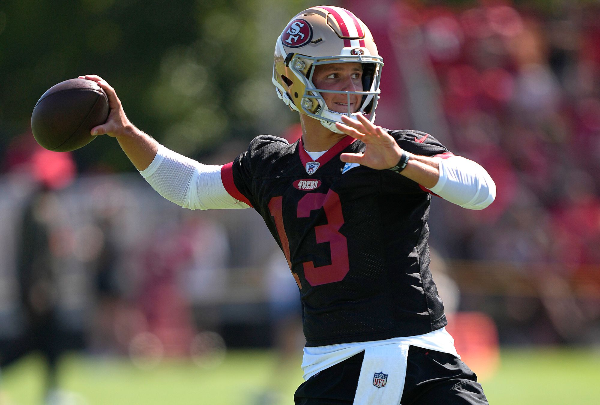 Day Around the Bay: Brock Purdy Successfully Throws Football Again, Fans Go Berserk