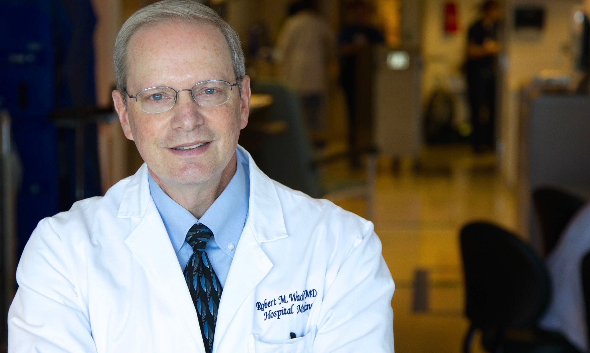 Dr. Bob Wachter Contracts COVID, Collapses and Suffers Nasty Head Wound