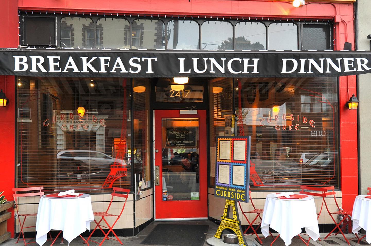 Pacific Heights Bistro Curbside Café Has Closed Permanently After A 34-Year Run