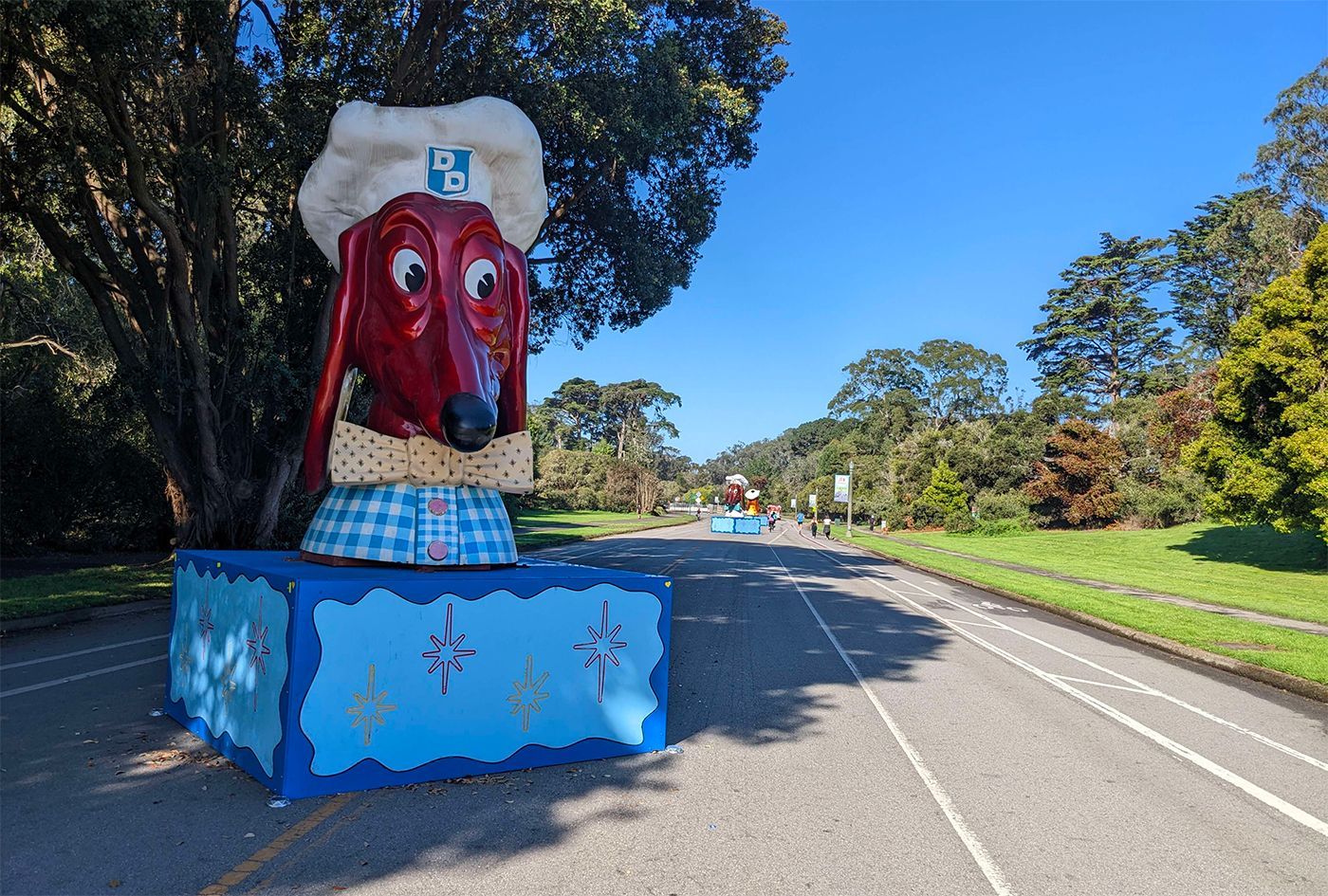 Day Around the Bay: Arson Fire Damages a Doggie Diner Head in Golden Gate Park