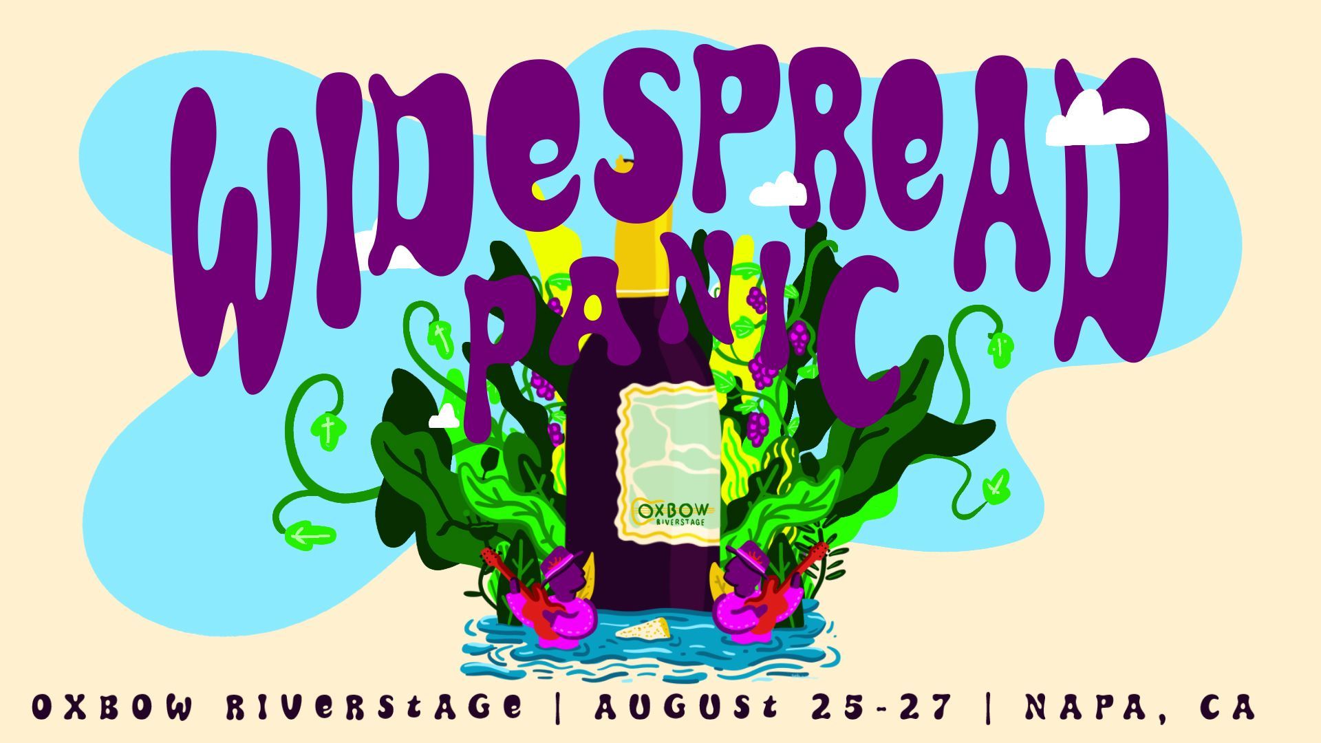 Widespread Panic Returns For a 3-Day Musical Bonanza In Napa