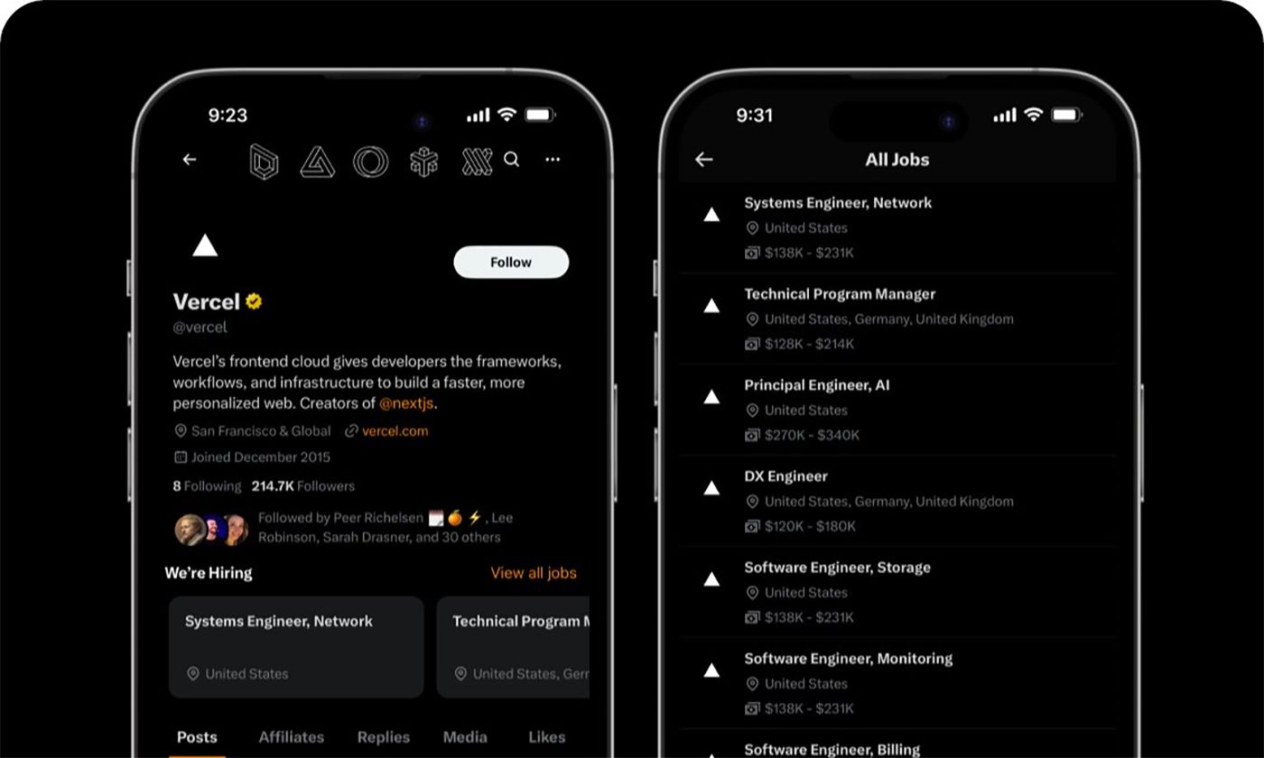 X Rolls Out Its First Non-Tweet-Related Feature, and It's a LinkedIn Competitor