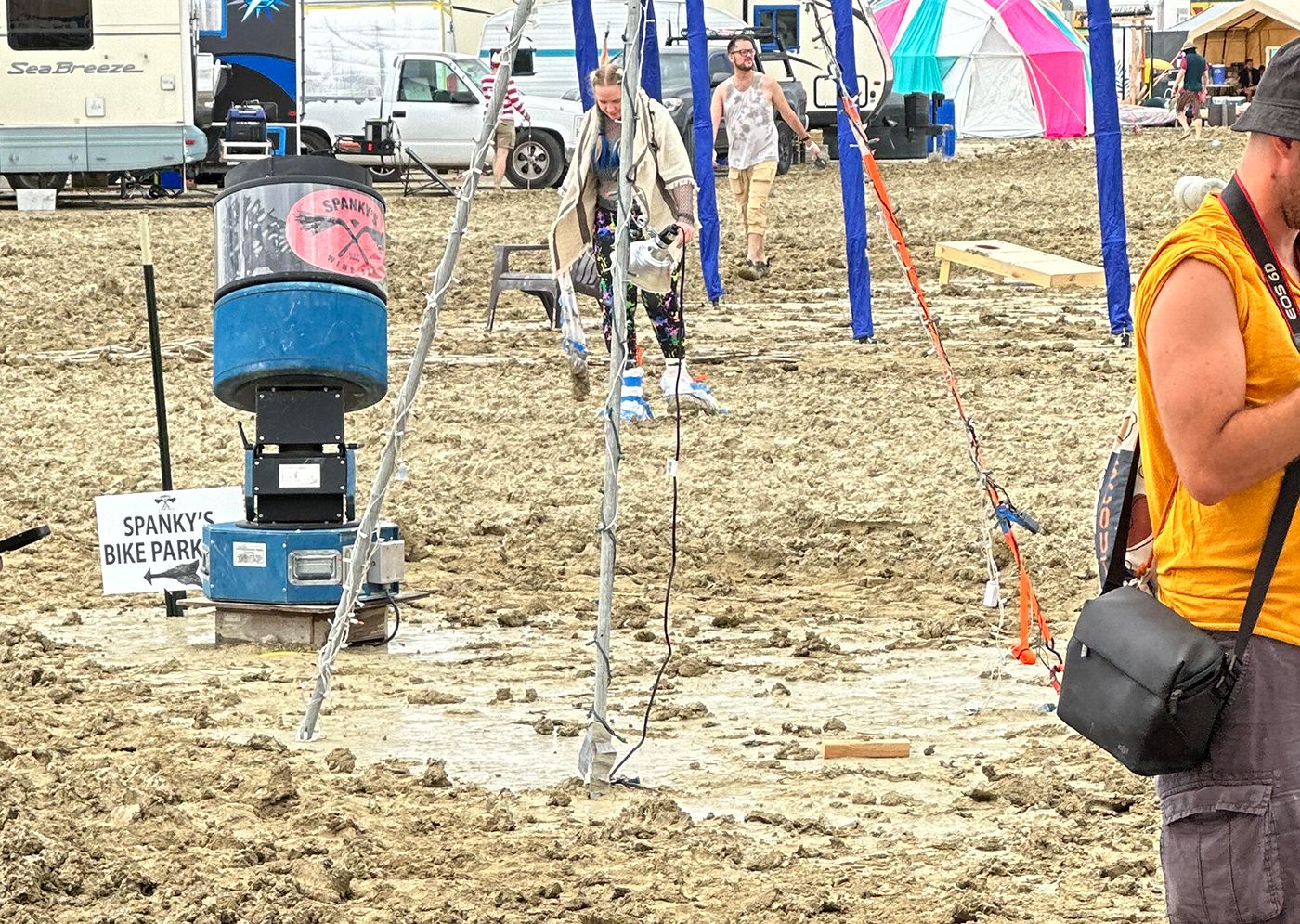 Burners Leave Behind 'Shoe Cemetery,' Plenty of Muddy 'Moop' to Clean Up