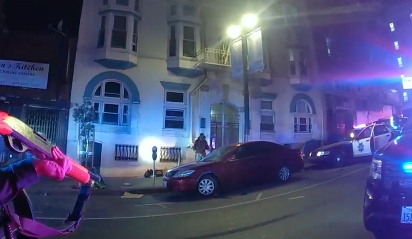SFPD Releases Bodycam Footage From Tenderloin Shooting of Knife-Wielding Man