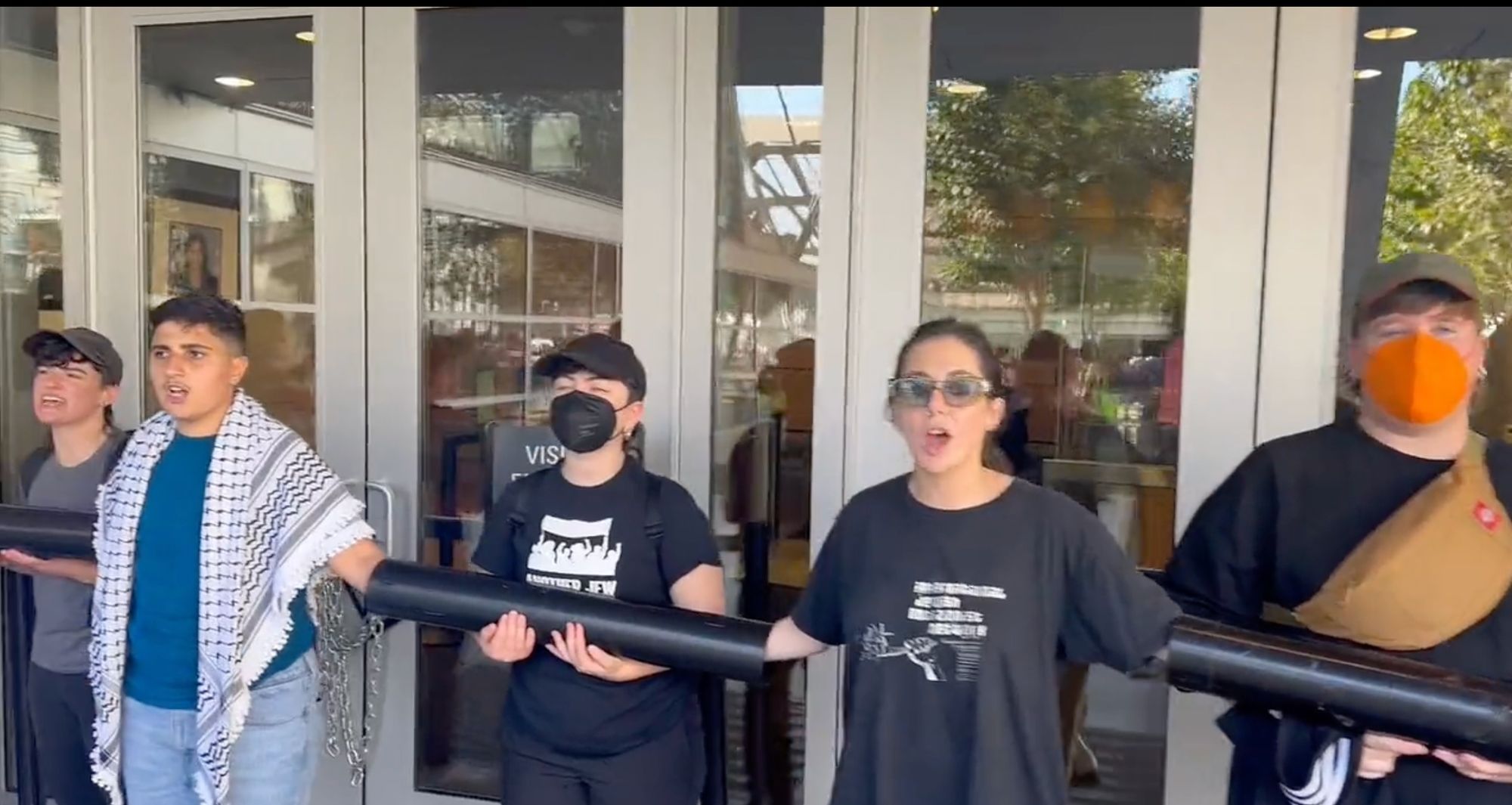 Friday Morning Constitutional: Protesters Chain Selves to Federal Building Calling for Ceasefire in Gaza