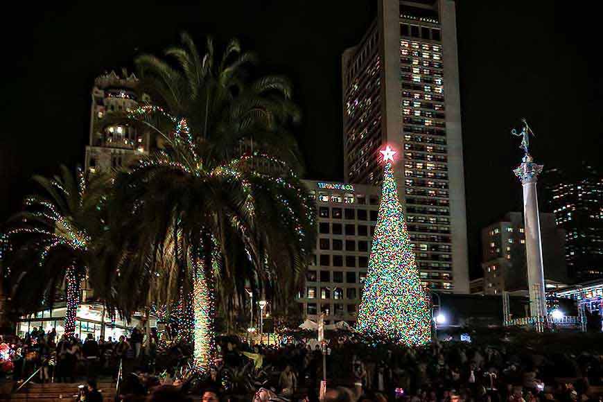Day Around the Bay: Way-Too-Early Union Square Macy’s Tree Lighting is Tonight