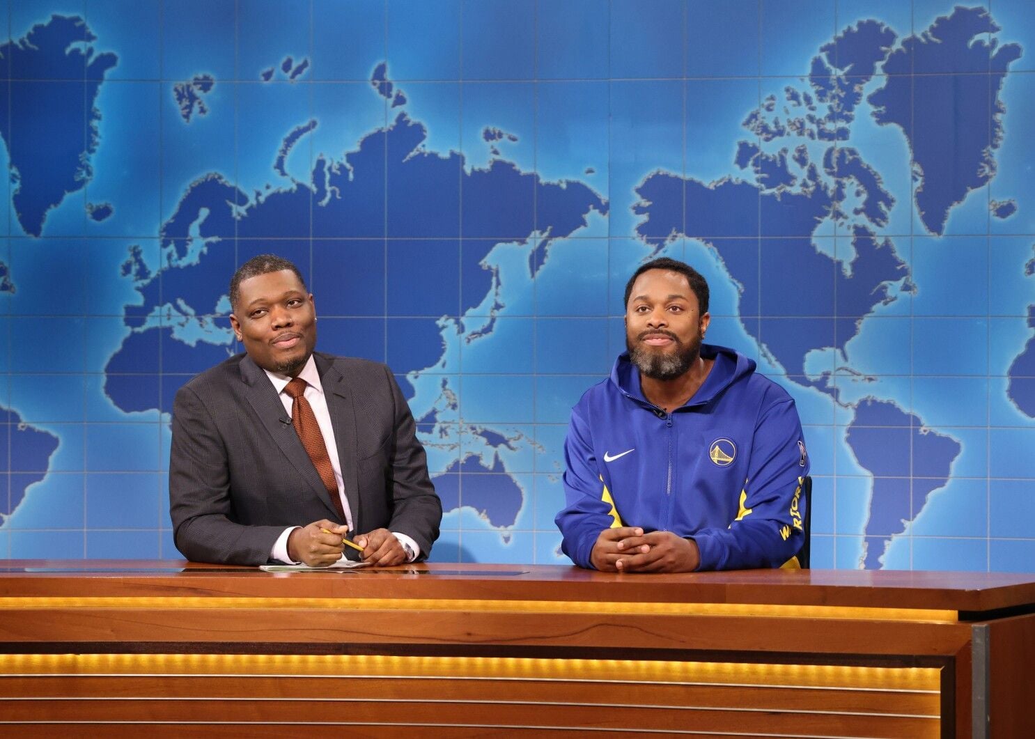 Saturday Night Live’s ‘Weekend Update’ Razzes Draymond Green Over His Headlock Suspension