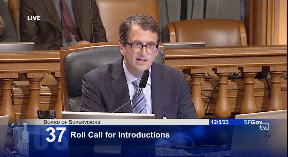 SF Supervisor Dean Preston Introduces Resolution Calling for Ceasefire In Gaza, Release of Hostages