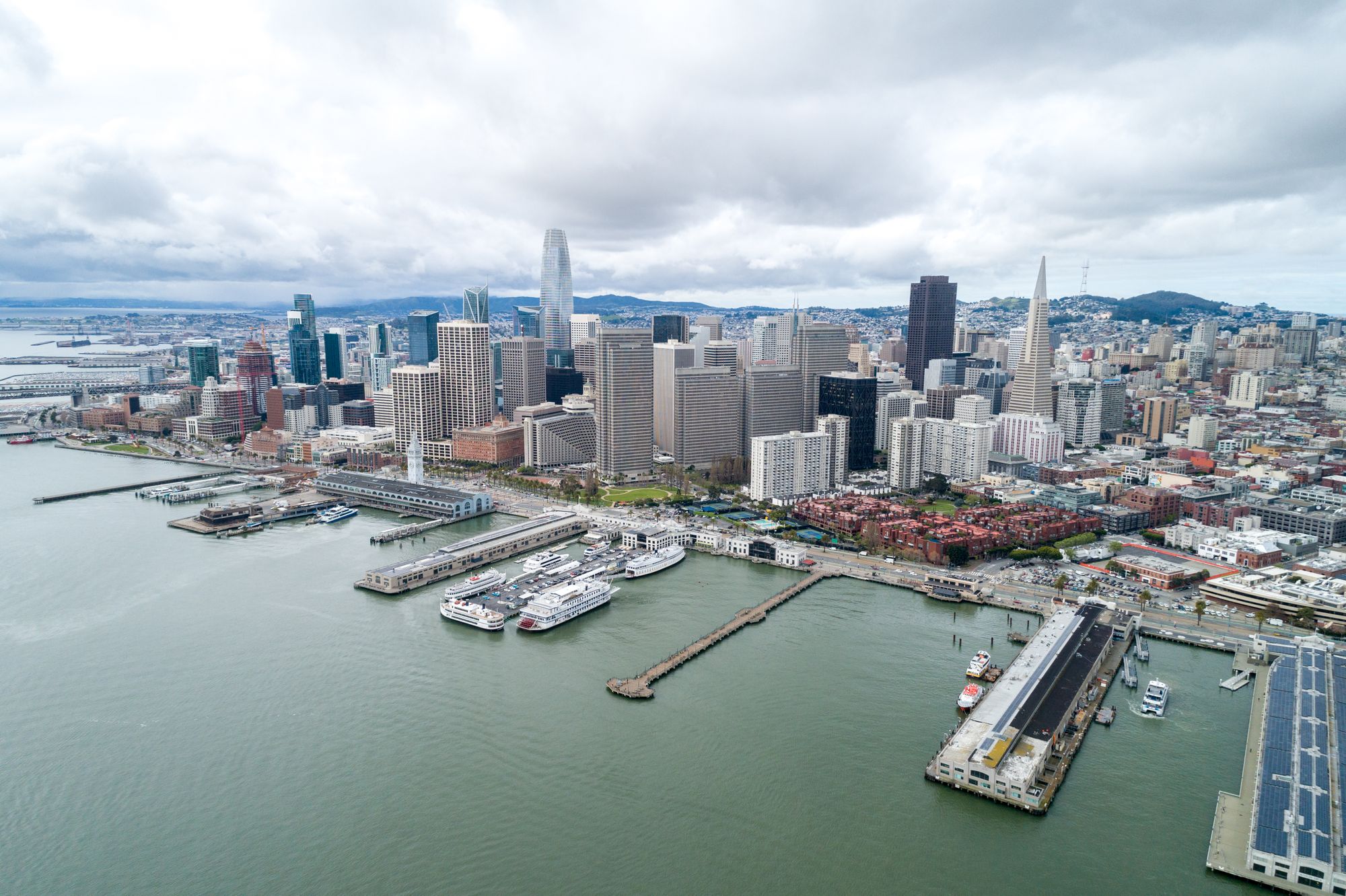 Army Corps of Engineers Unveils Plan to Raise the Embarcadero as Much as 7 Feet for Rising Sea Levels