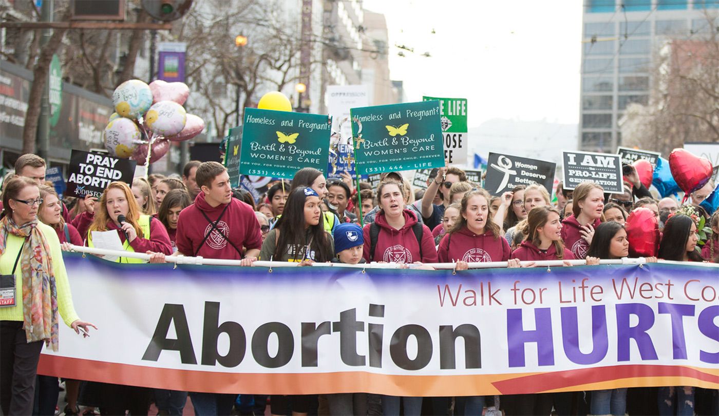 Anti-Abortion Activists to March In San Francisco Saturday, and They're Trying to Pray the Rain Away