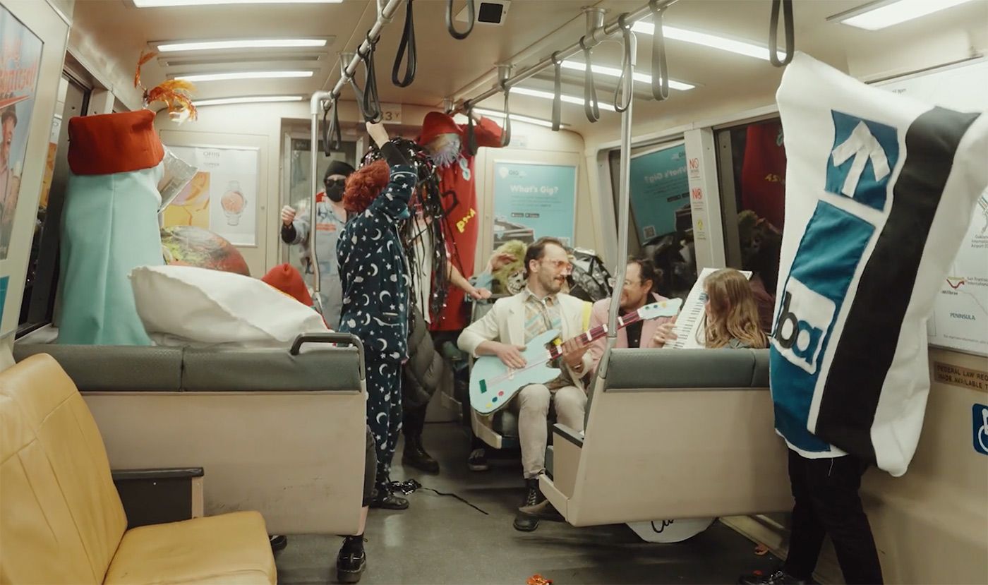 Day Around the Bay: Local Band Shoots Video On Late-Night BART Trains