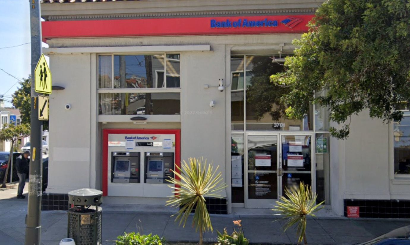 Thieves Ram Into Outer Richmond Bank of America, Smashing and Stealing ATM
