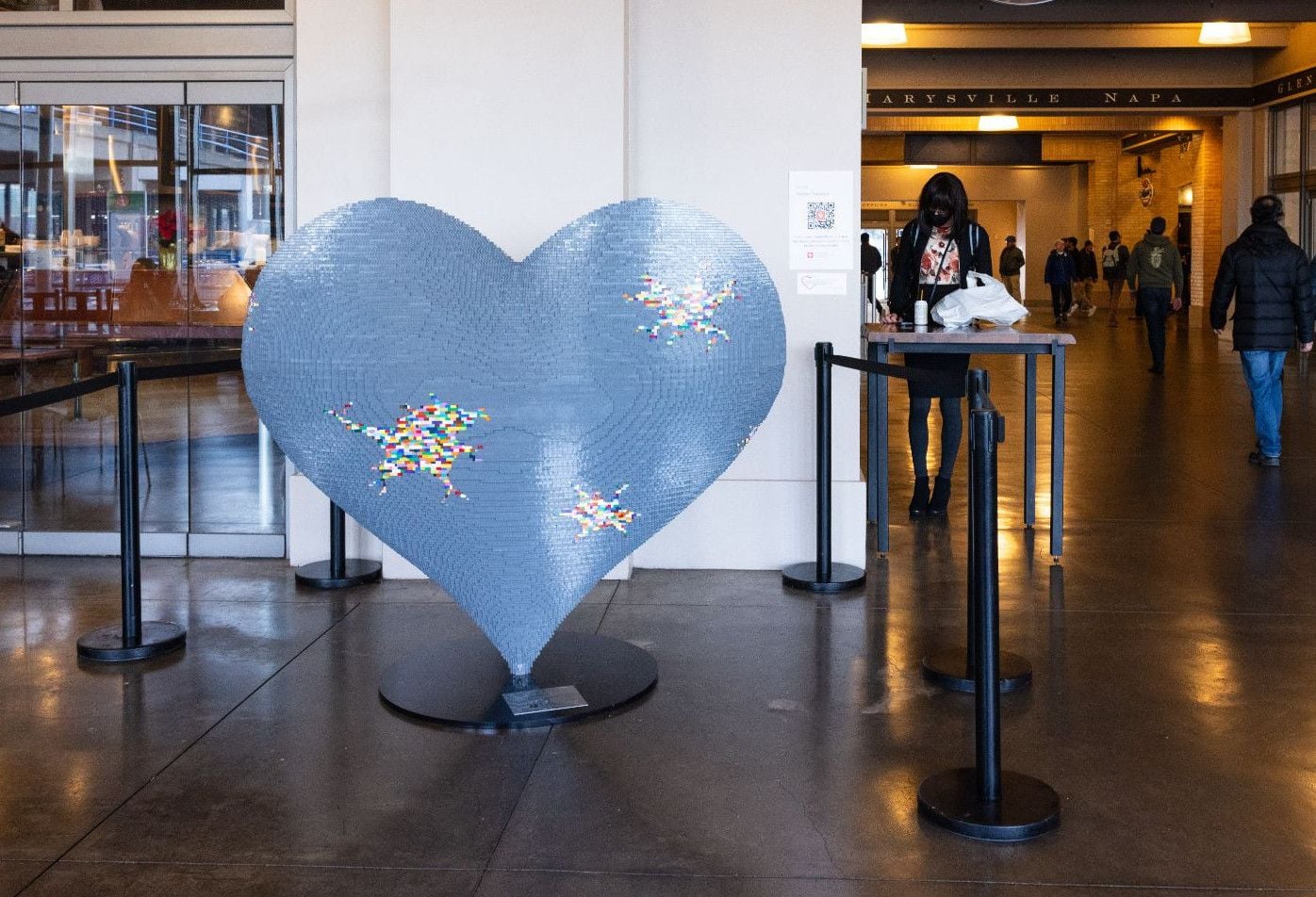 The ‘Hearts in SF’ Are Already Out, And One of Them Is Made of 88,000 LEGO Bricks