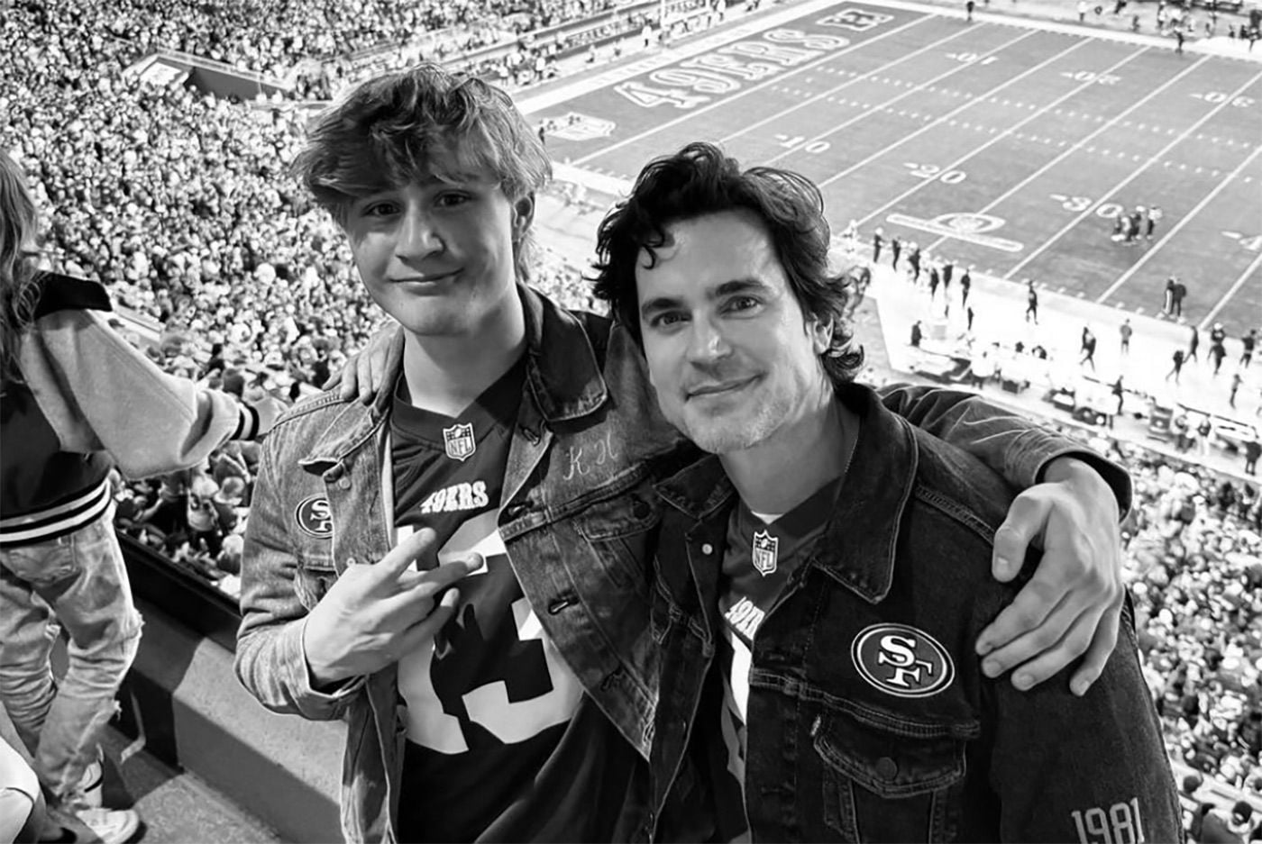 Eminem, Matt Bomer, Ted Lasso's Cristo Fernandez Among the Celebrities at Sunday's 49ers Game