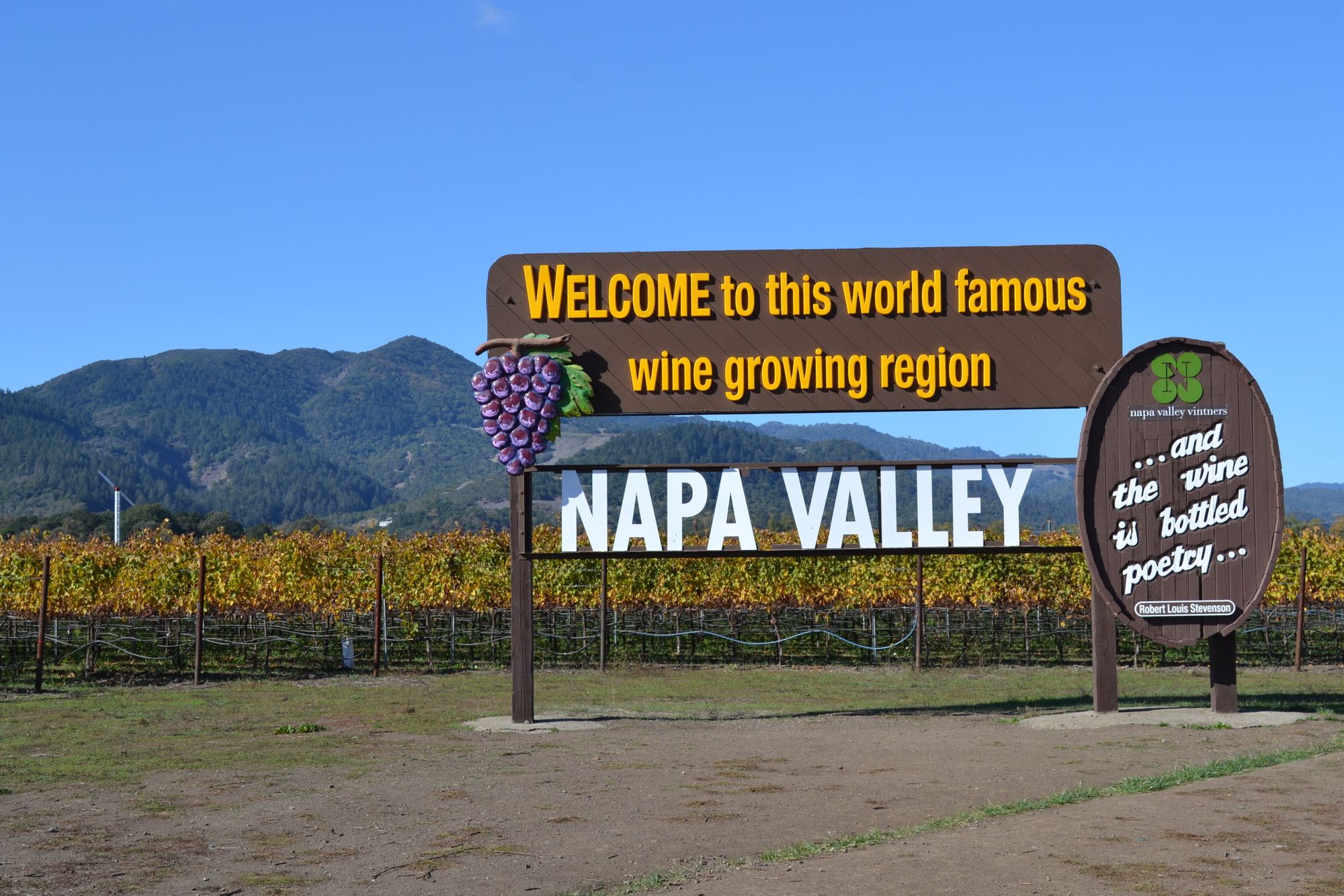 Napa Considers Moving ‘Welcome’ Sign Because Too Many People Run Across Highway 29 to Instagram It