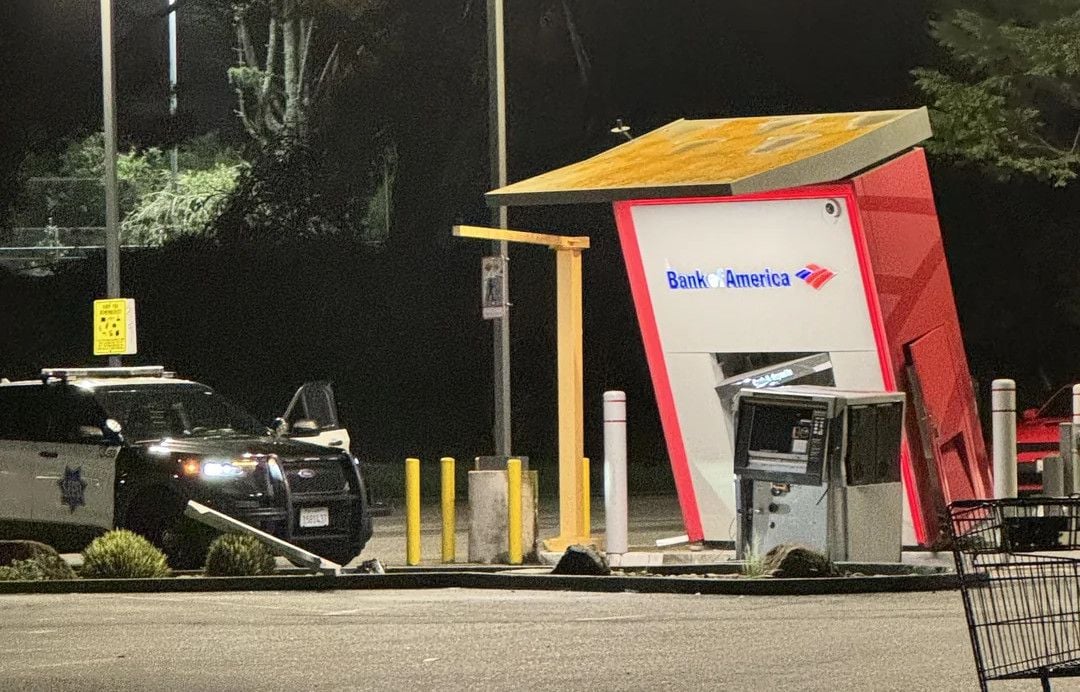 The Drive-Thru ATM at Diamond Heights Plaza is Gone, Because Someone Tried to Steal It