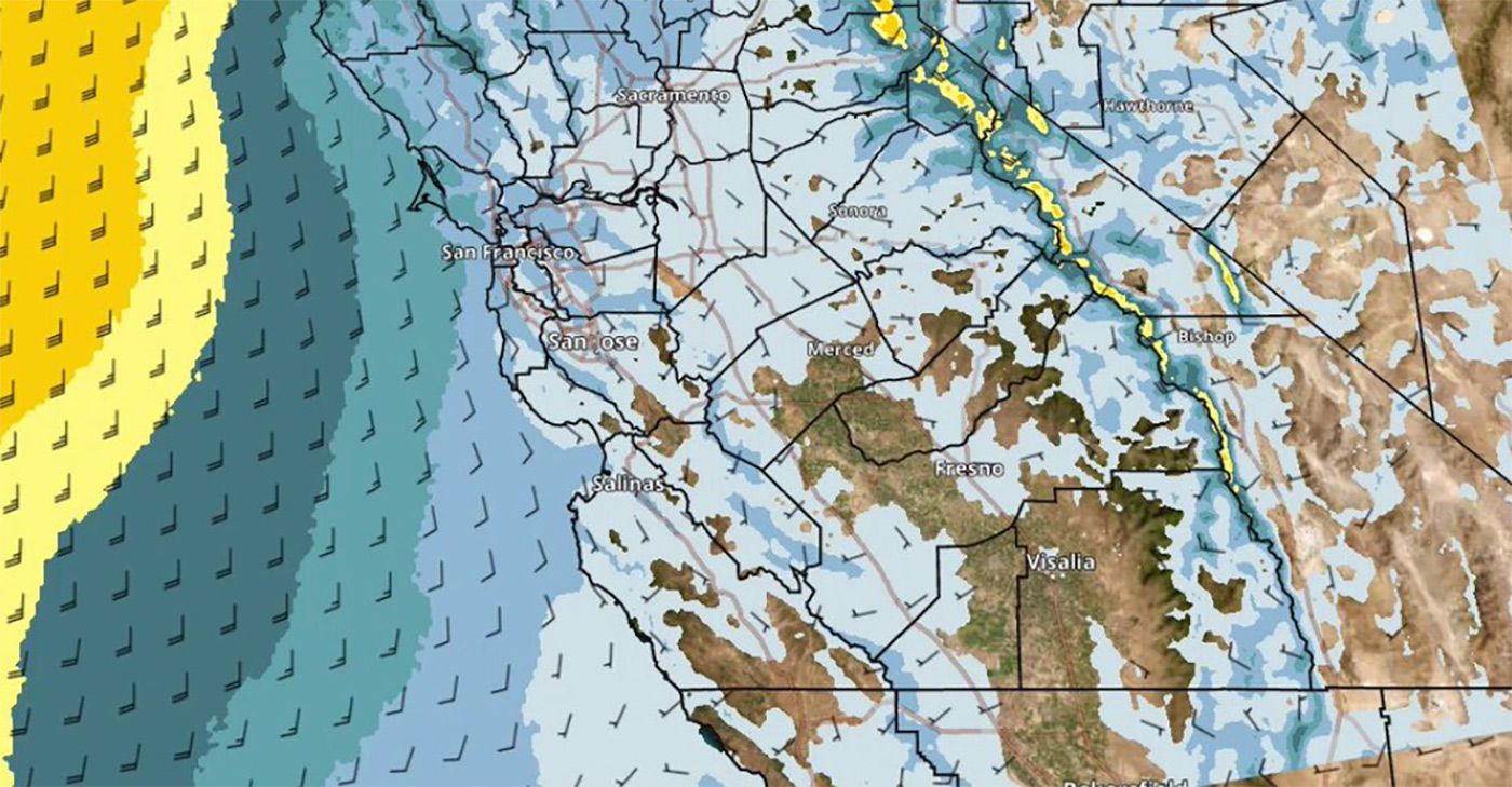 It's Going to Be Pretty Wet Again From Now Into Next Week
