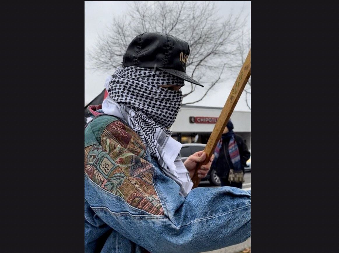 Hayward Man Charged With Hate Crime for Burning Israeli Flag at Israel-Hamas Protest