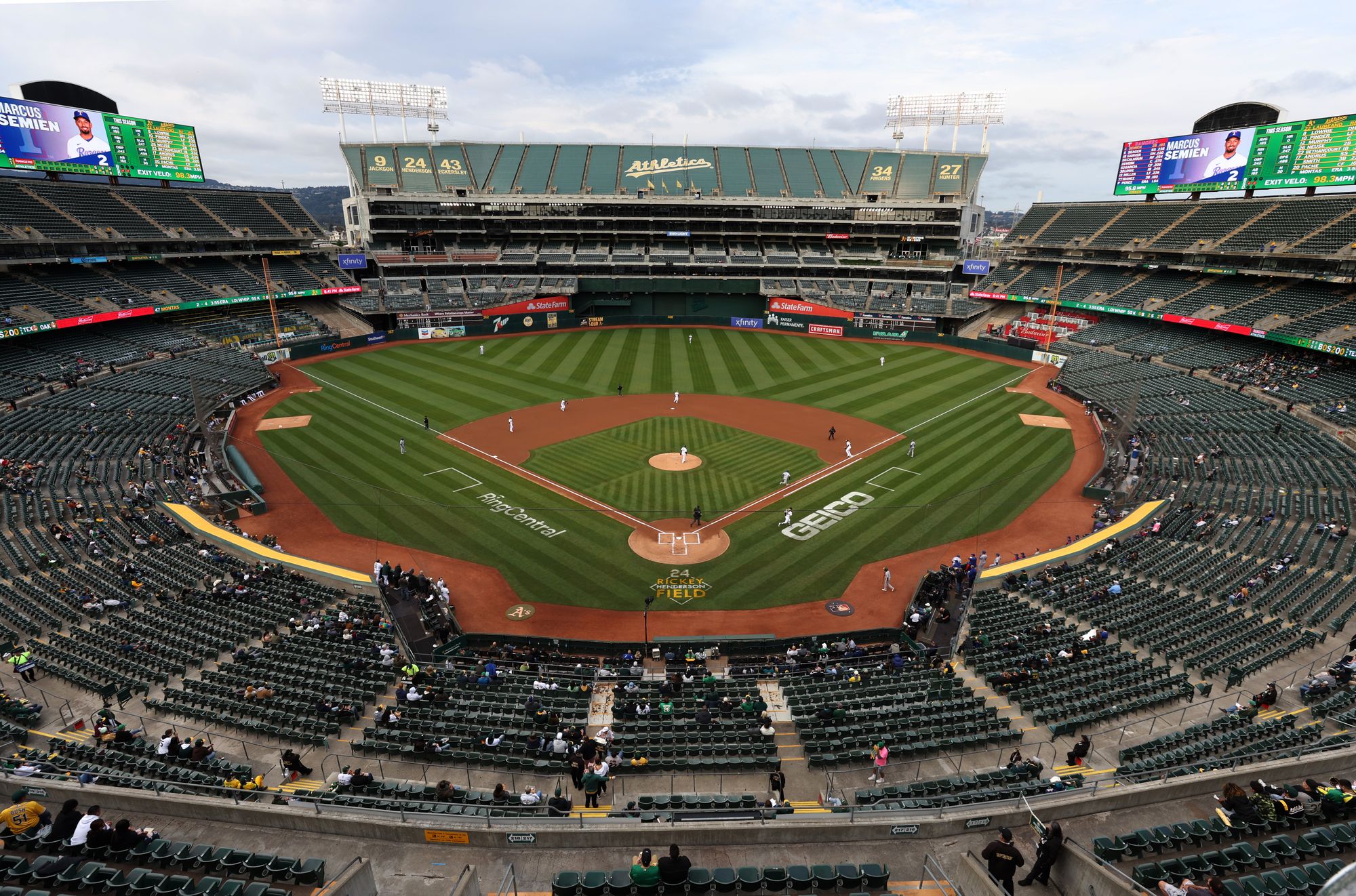 Oakland Offers the A’s Five-Year Lease Extension for $97 Million to Keep Playing In Usually Empty Coliseum