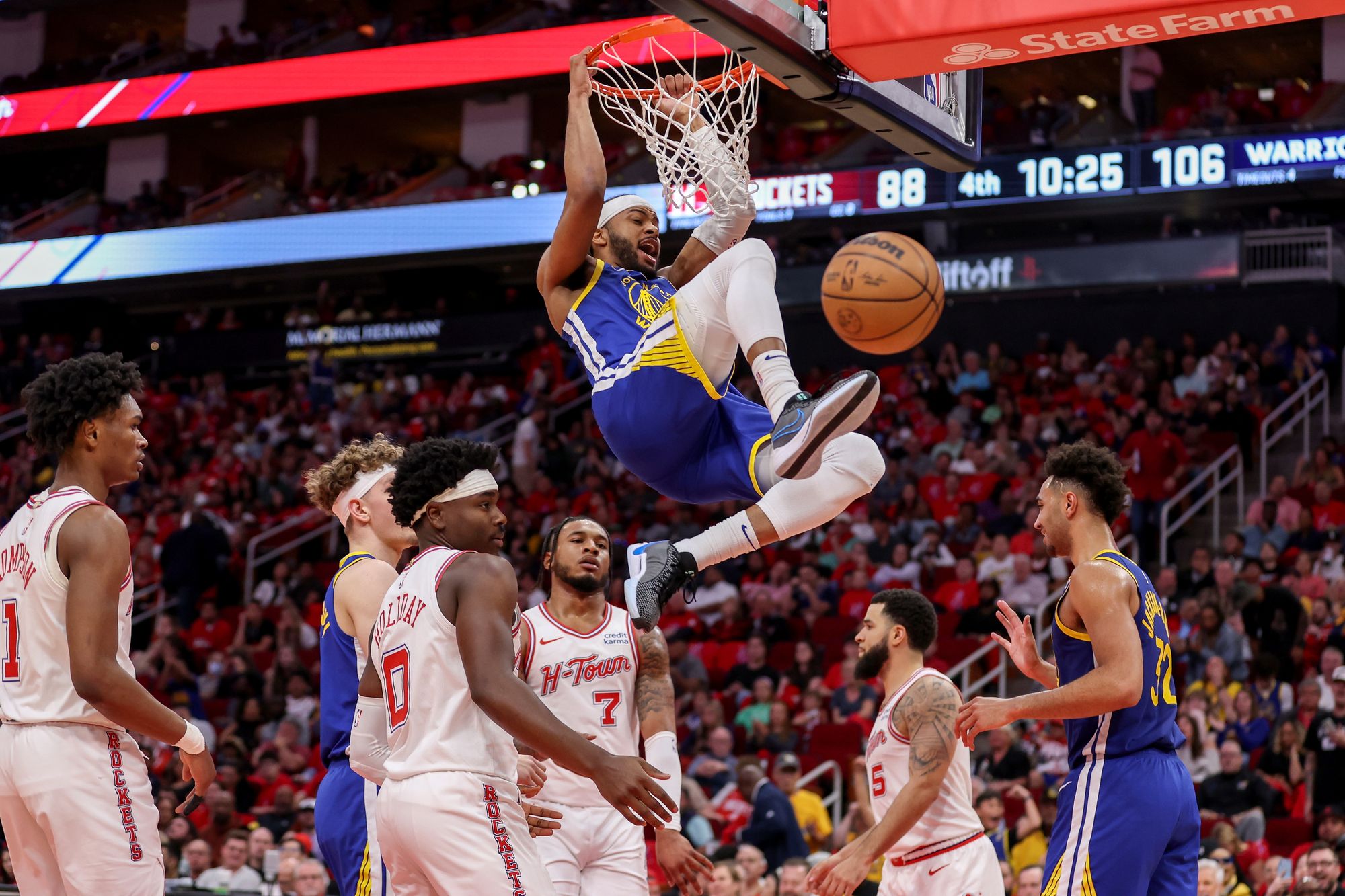 Big Warriors Win Effectively Clinches Playoff Spot (Well, Play-In Tournament Spot, At Least)