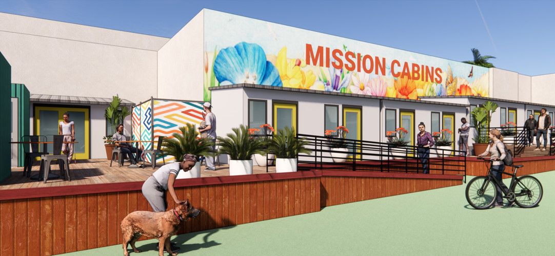 Tiny Home Homeless Housing Facility Opens at 16th Street BART, Behind Big, Black Gates