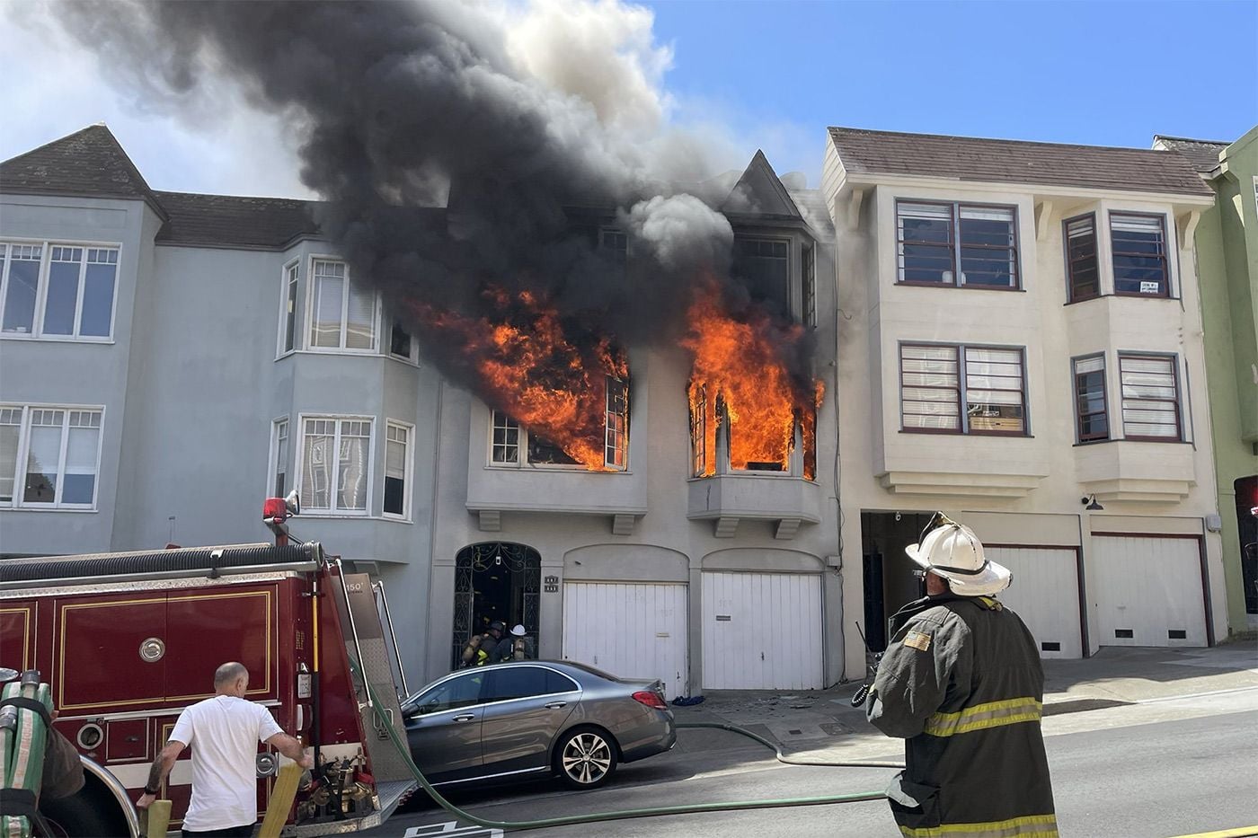 House Fire Near Alamo Square Potentially Linked to Racist Threats