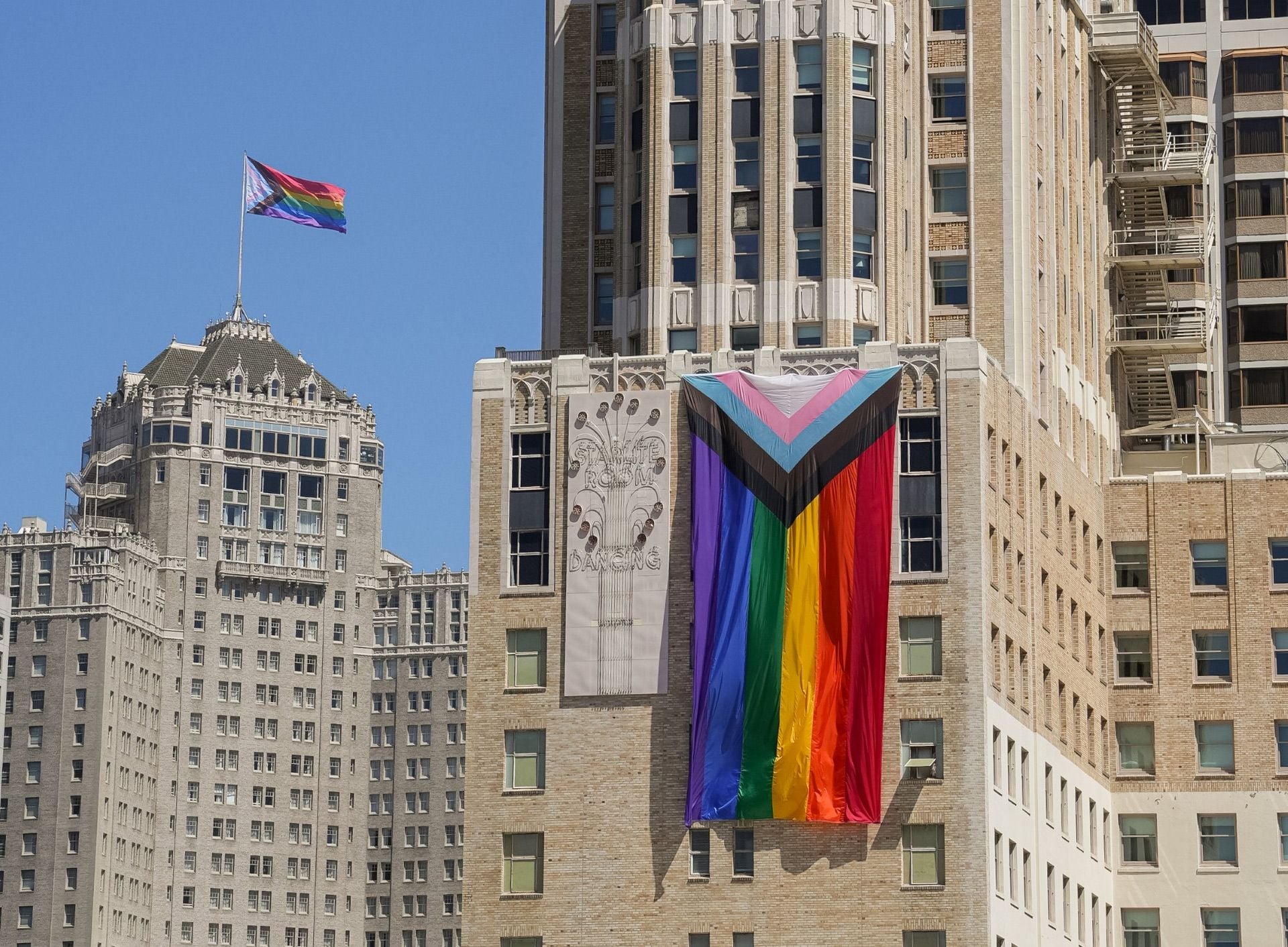 SF Hotels Roll Out Pride Flags to Compete With Castro's