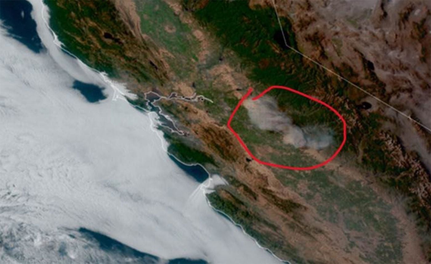 Smoke From a Central Valley Wildfire, Not the Park Fire, Likely to Enter Bay Area