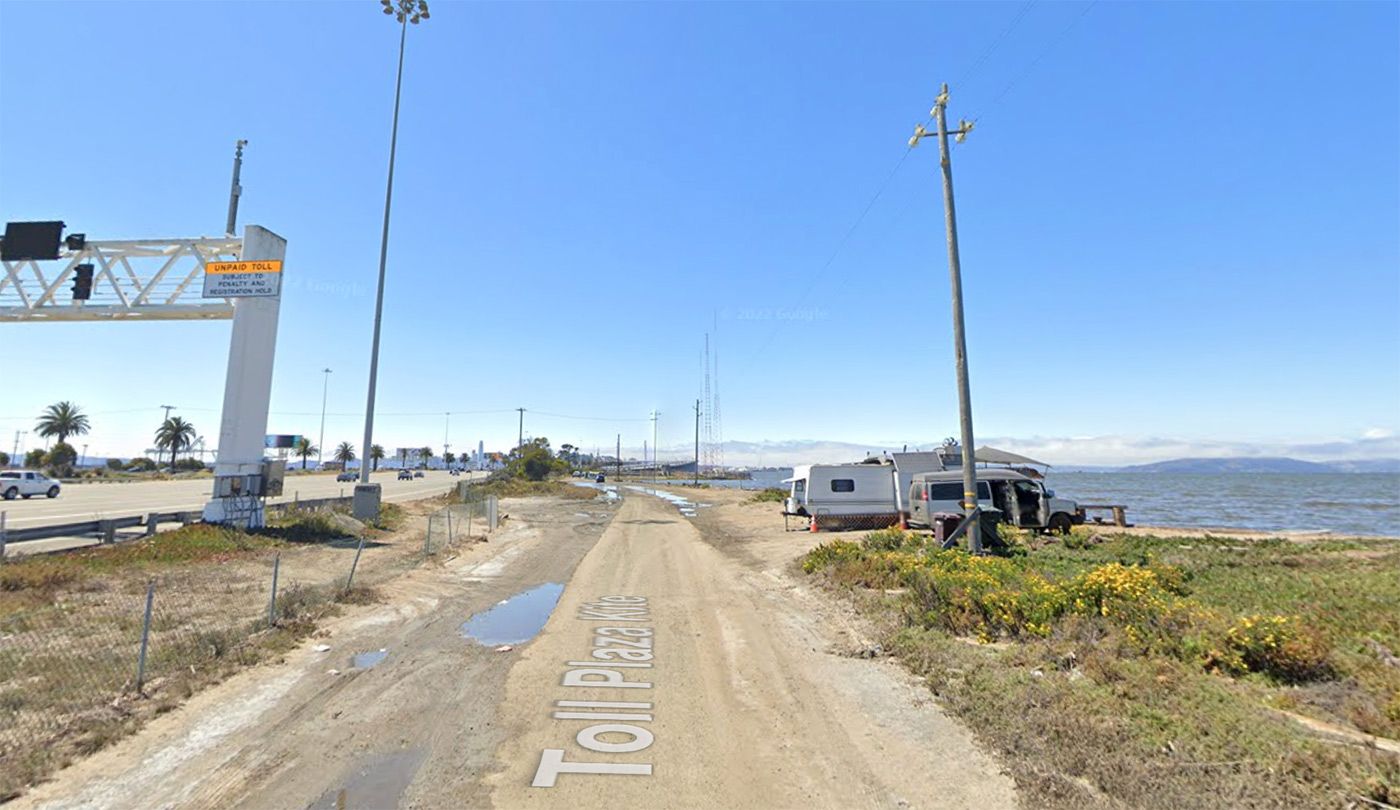 Oakland Moves to Clear Encampment at Toll Plaza Beach, Displacing About a Dozen