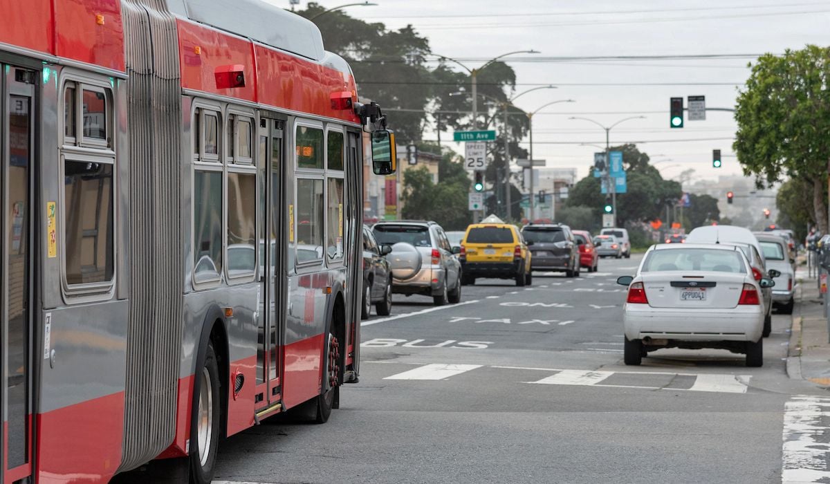 Man Rushed to Hospital After His Leg Gets Trapped Under a Muni Bus