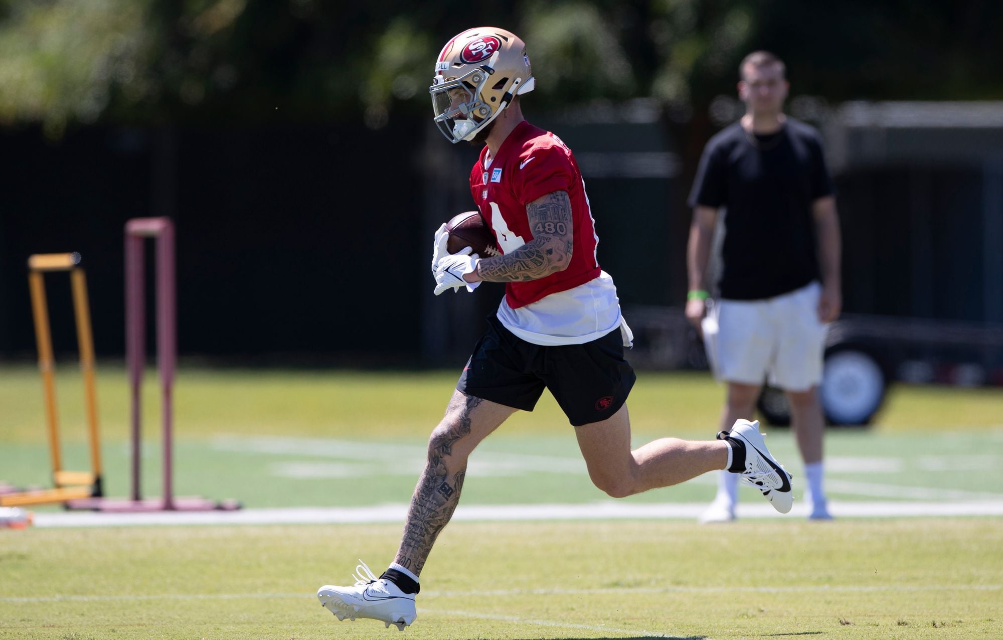 Ricky Pearsall Returns to 49ers Practice, Just Six Weeks After Being Shot in the Chest