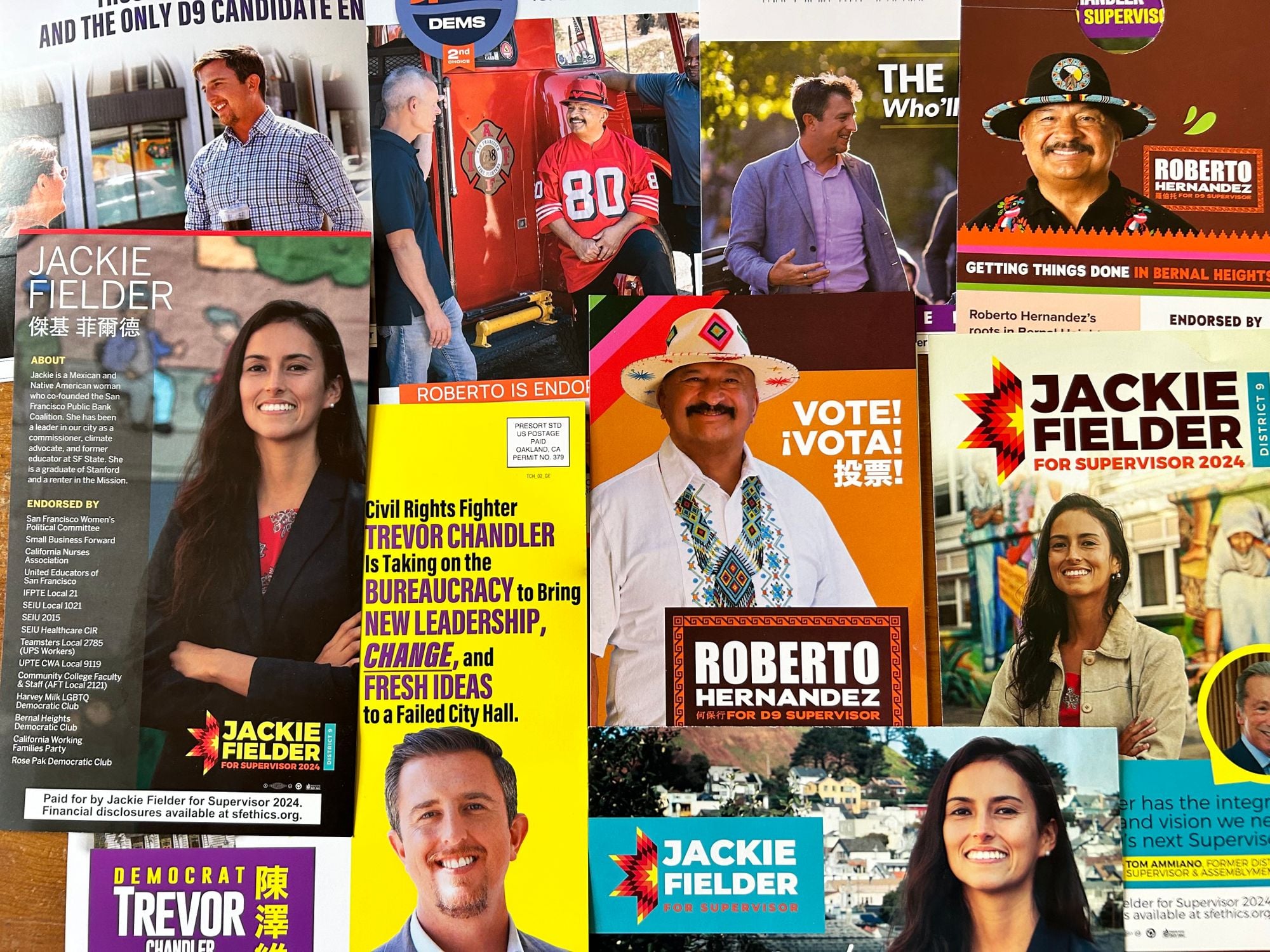 Relative Political Newcomers Vying for Hillary Ronen’s District 9 Supervisor Seat, One of Whom Always Wears a Colorful Hat