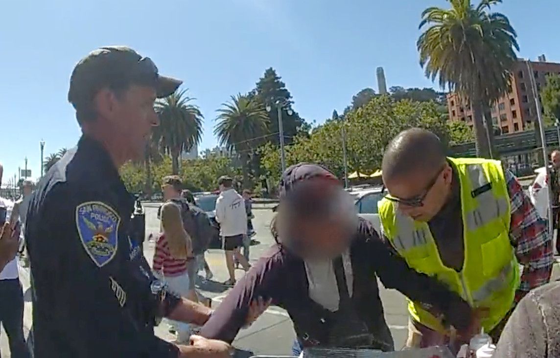 SFPD on the Defensive, Releases Bodycam Video of Controversially Physical Hot Dog Vendor Arrest