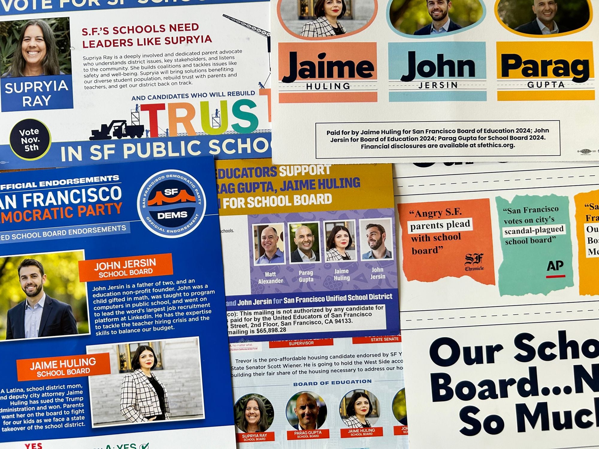 Four Seats Up for Grabs to Serve on School Board for the Incredibly Chaotic SFUSD