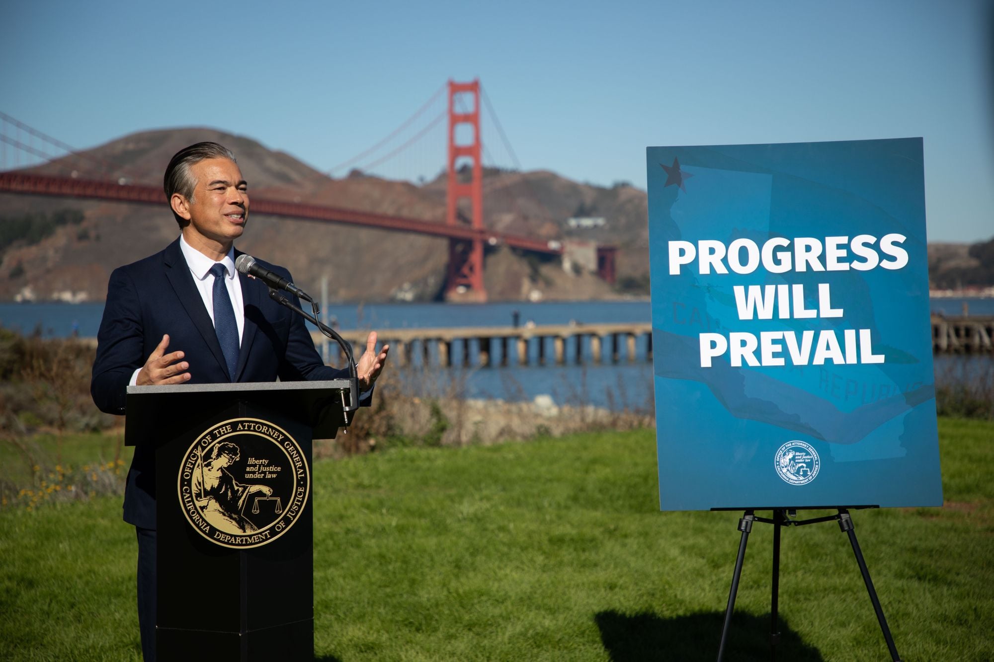 Fired-Up State AG Rob Bonta Declares He’ll Roadblock the Trump Administration on Deportation Plans
