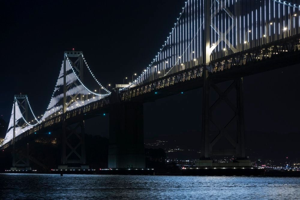 Anti-Radiation Group Sues to Halt the Reinstallation of the Bay Bridge’s Bay Lights