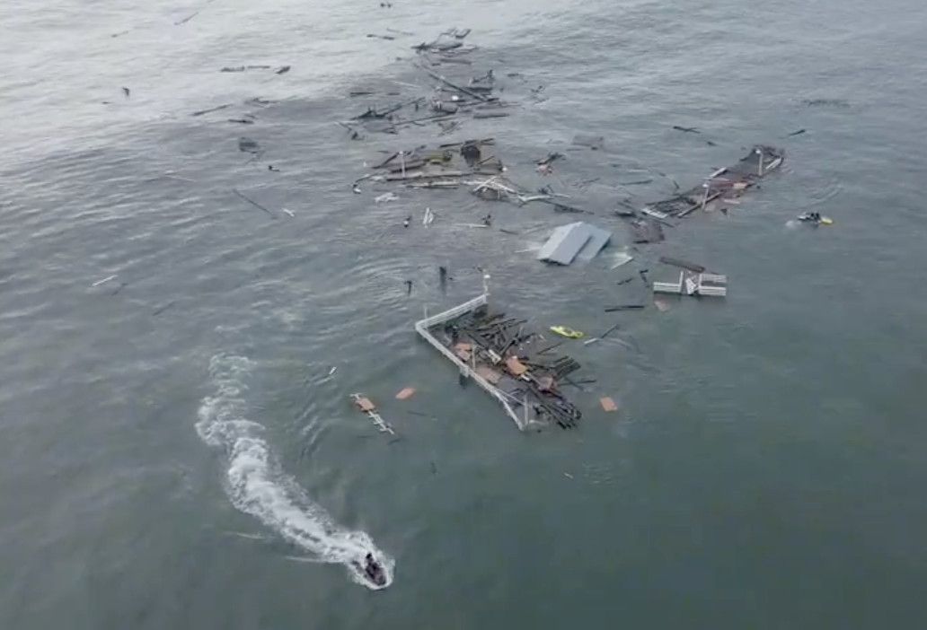 One Man Killed After Being Trapped Under High Surf Debris In Santa Cruz, Two Missing Near Monterey