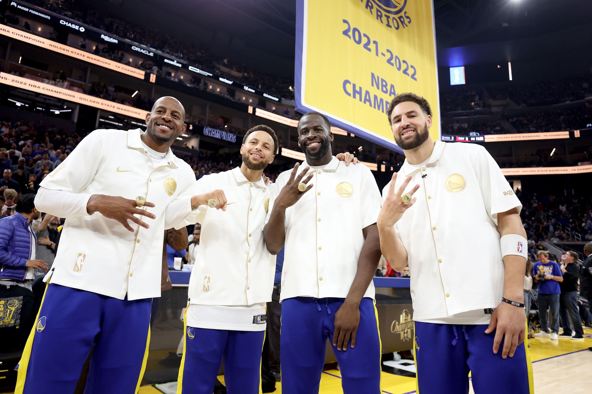 Day Around the Bay: The Warriors Are Retiring Andre Iguodala's No. 9 Jersey