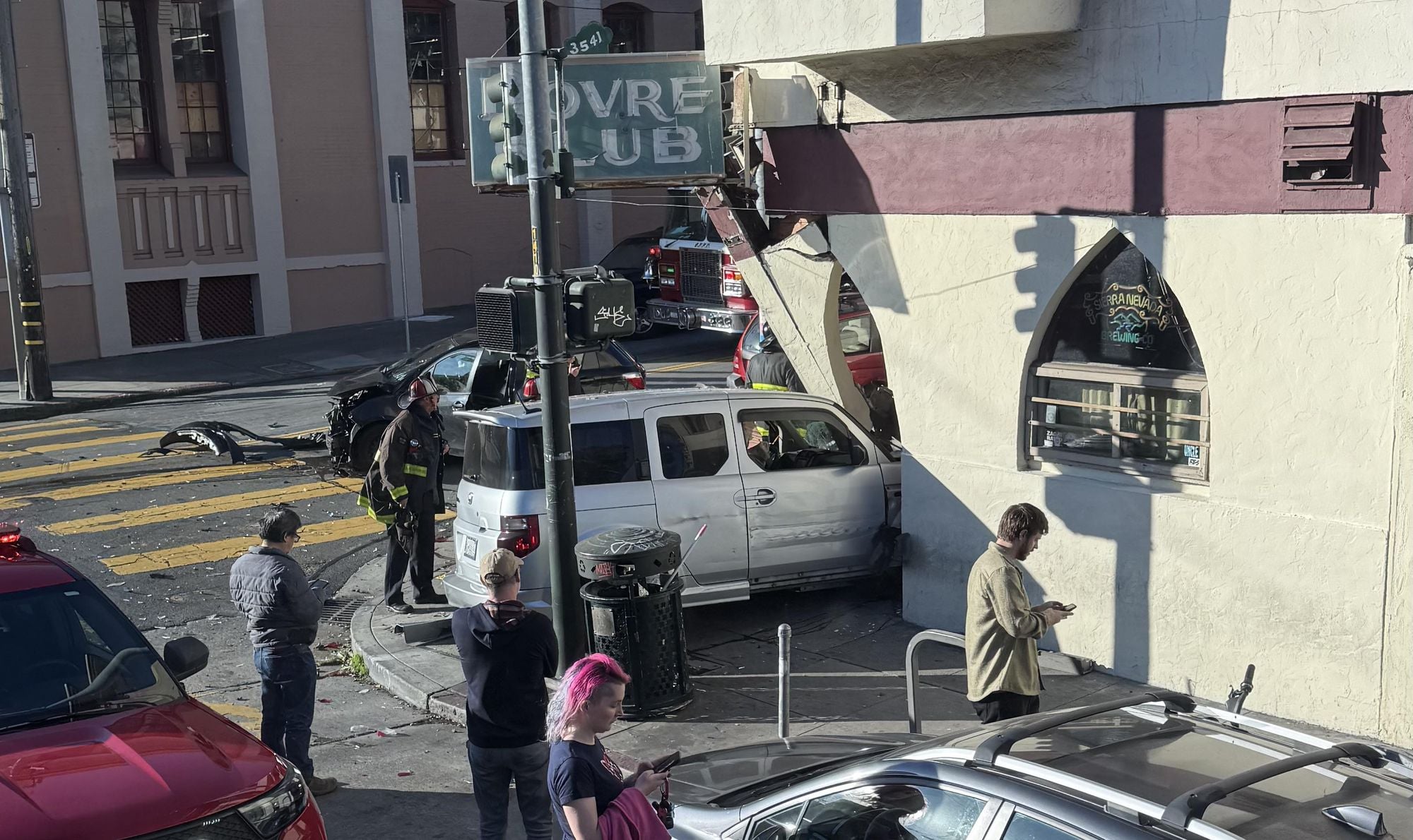 Car Crashed Into Front of Dovre Club Wednesday Morning, But Bar Insists They Will Reopen ‘Soon'