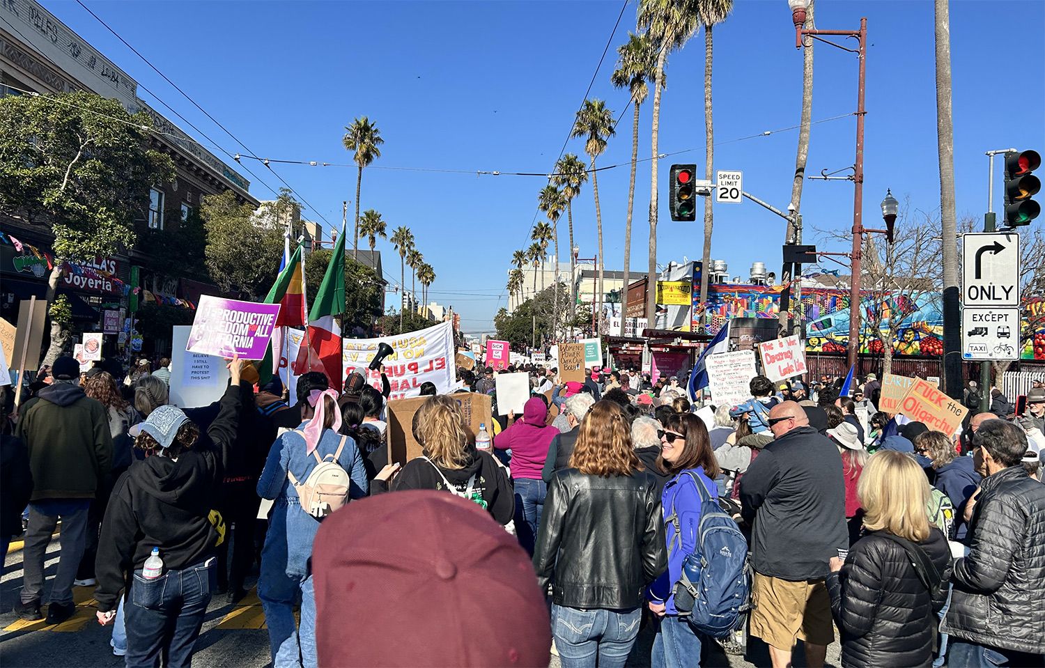 'People's March' Descends on Mission to Protest Trump; 'No to Trump' Rally and March Planned Sunday