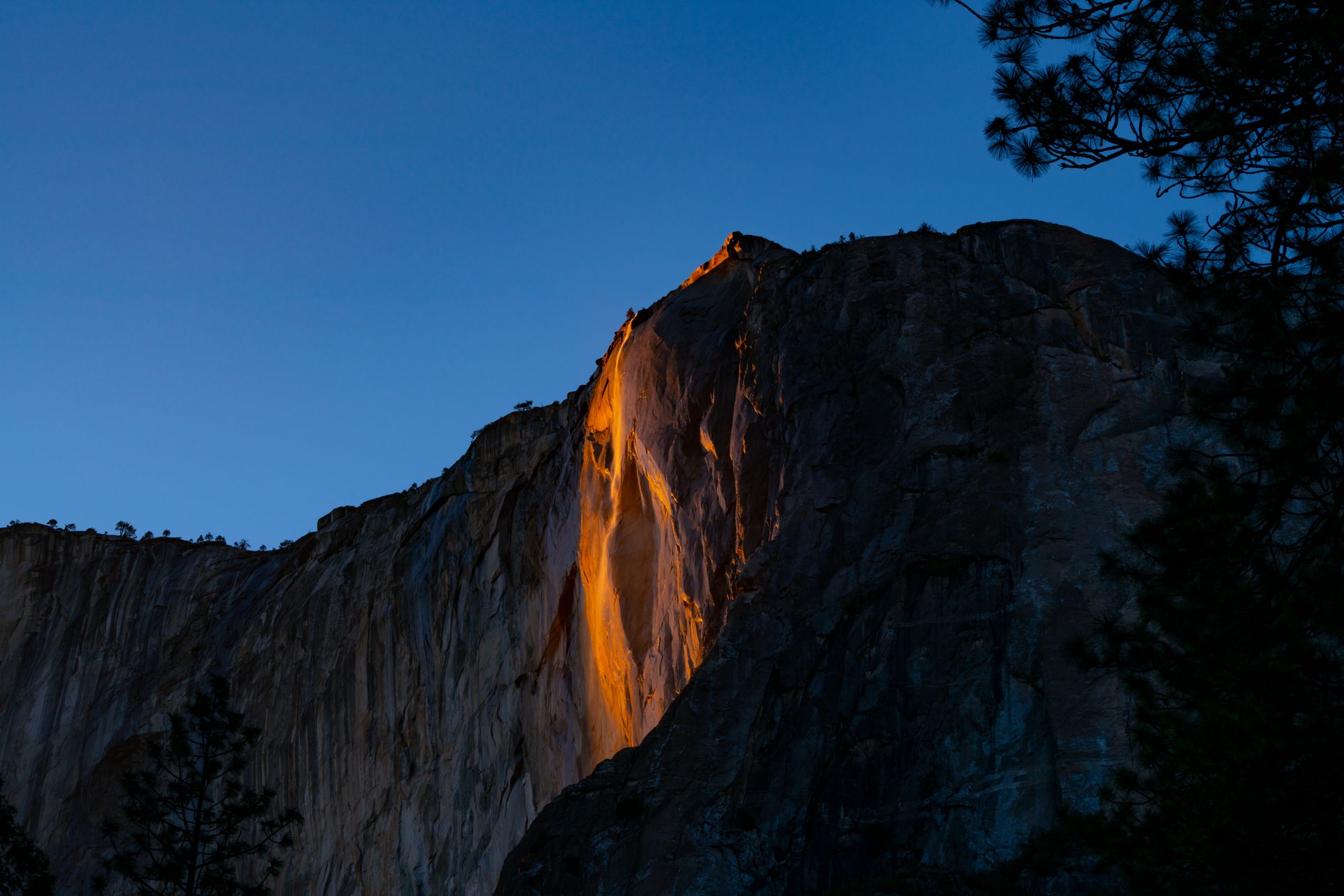 Day Around the Bay: The Yosemite Firefall' Is Back in Action, and Now It Has a Webcam